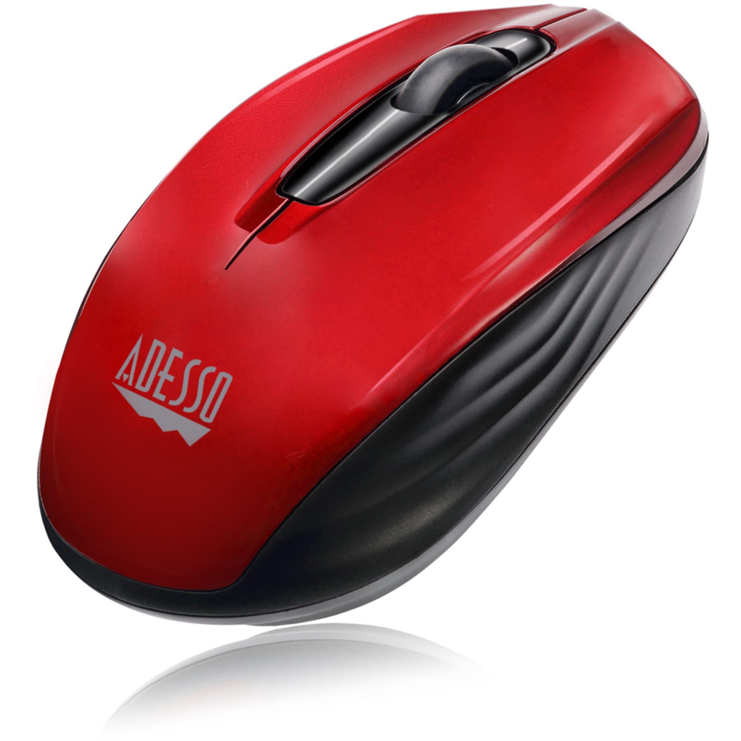 Adesso iMouse S50R Mini Wireless Optical Mouse, Red, 2MB511 - Image 3