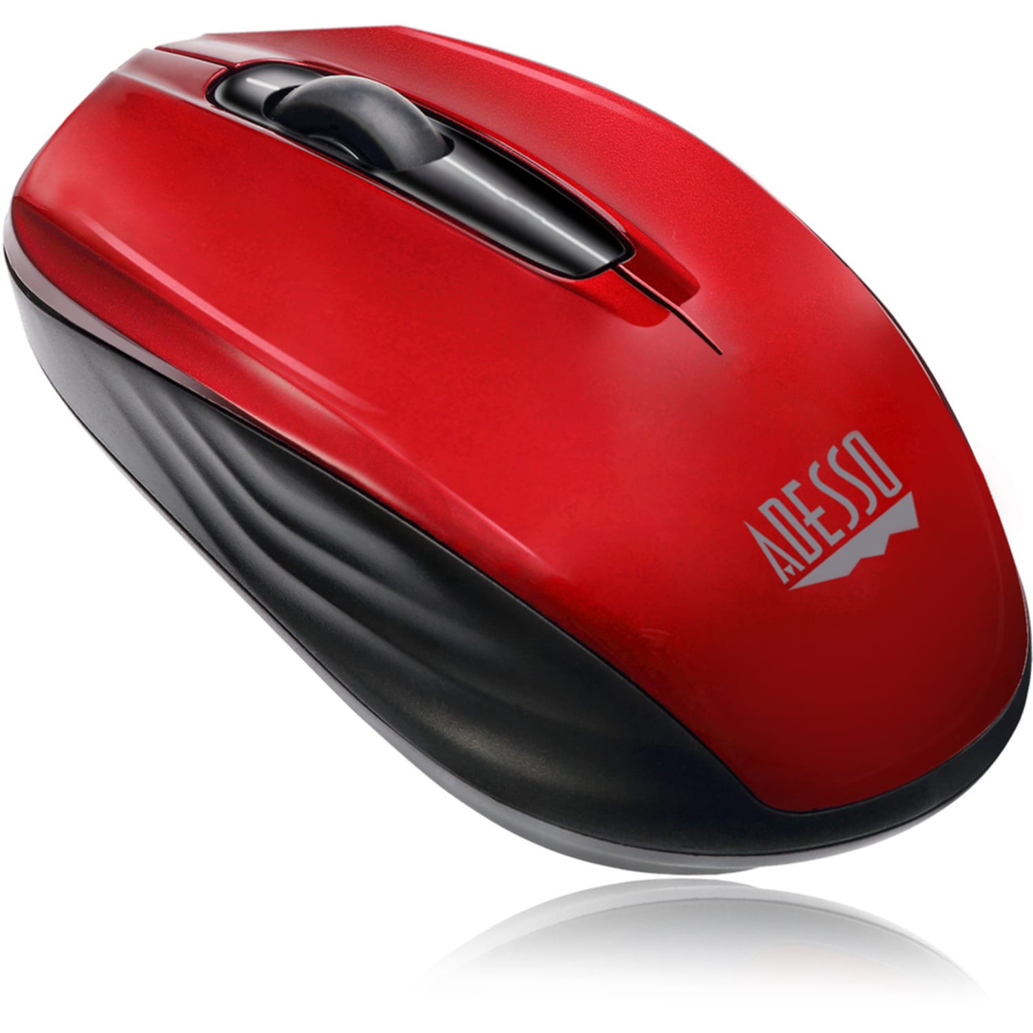 Adesso iMouse S50R Mini Wireless Optical Mouse, Red, 2MB511 - Image 6