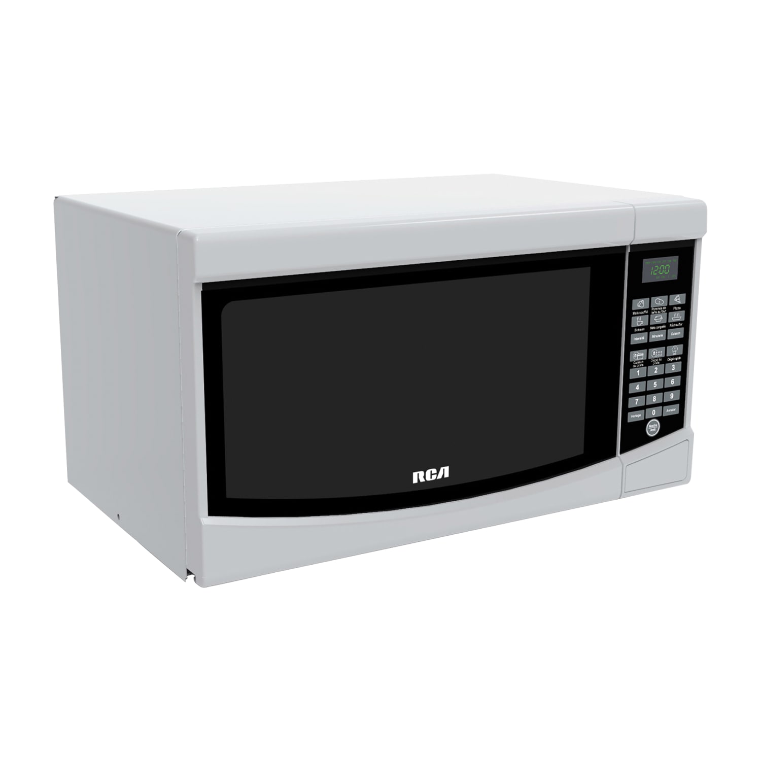 RCA Countertop Microwave Oven With Glass Turntable, 0.7 Cu. Ft., White - Image 6