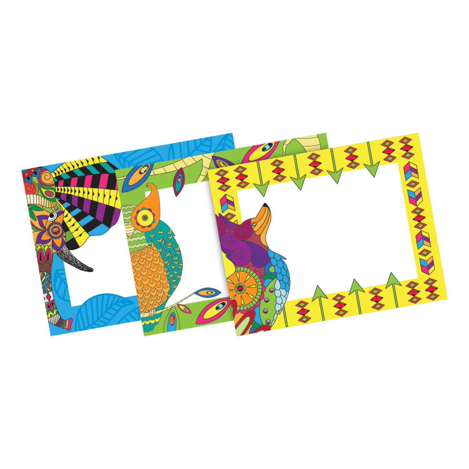 Barker Creek Name Tag & Name Plate Set, Bohemian Animals - Image 4