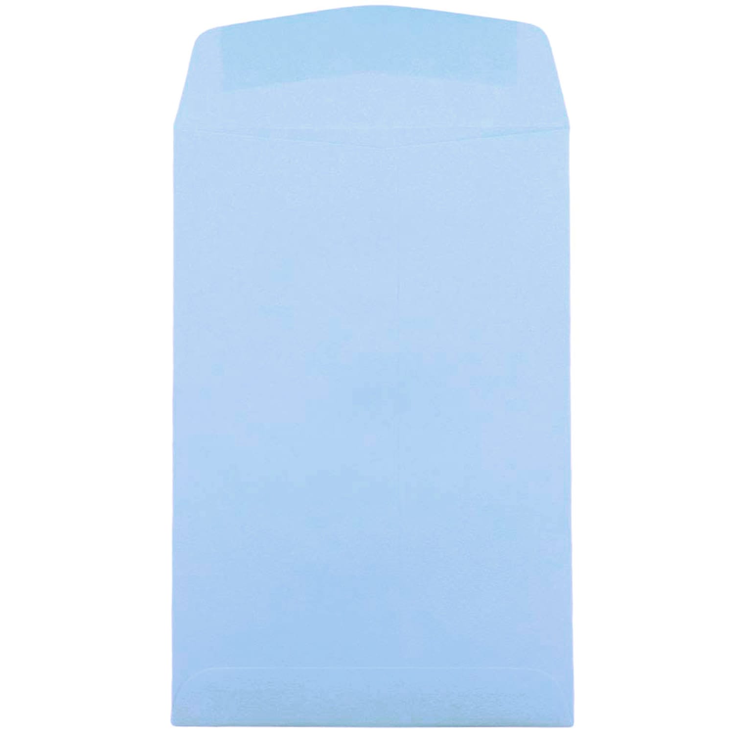 JAM Paper Open-End 6in x 9in Catalog Envelopes, Gummed Closure Baby Blue, Pack Of 10 - Image 3