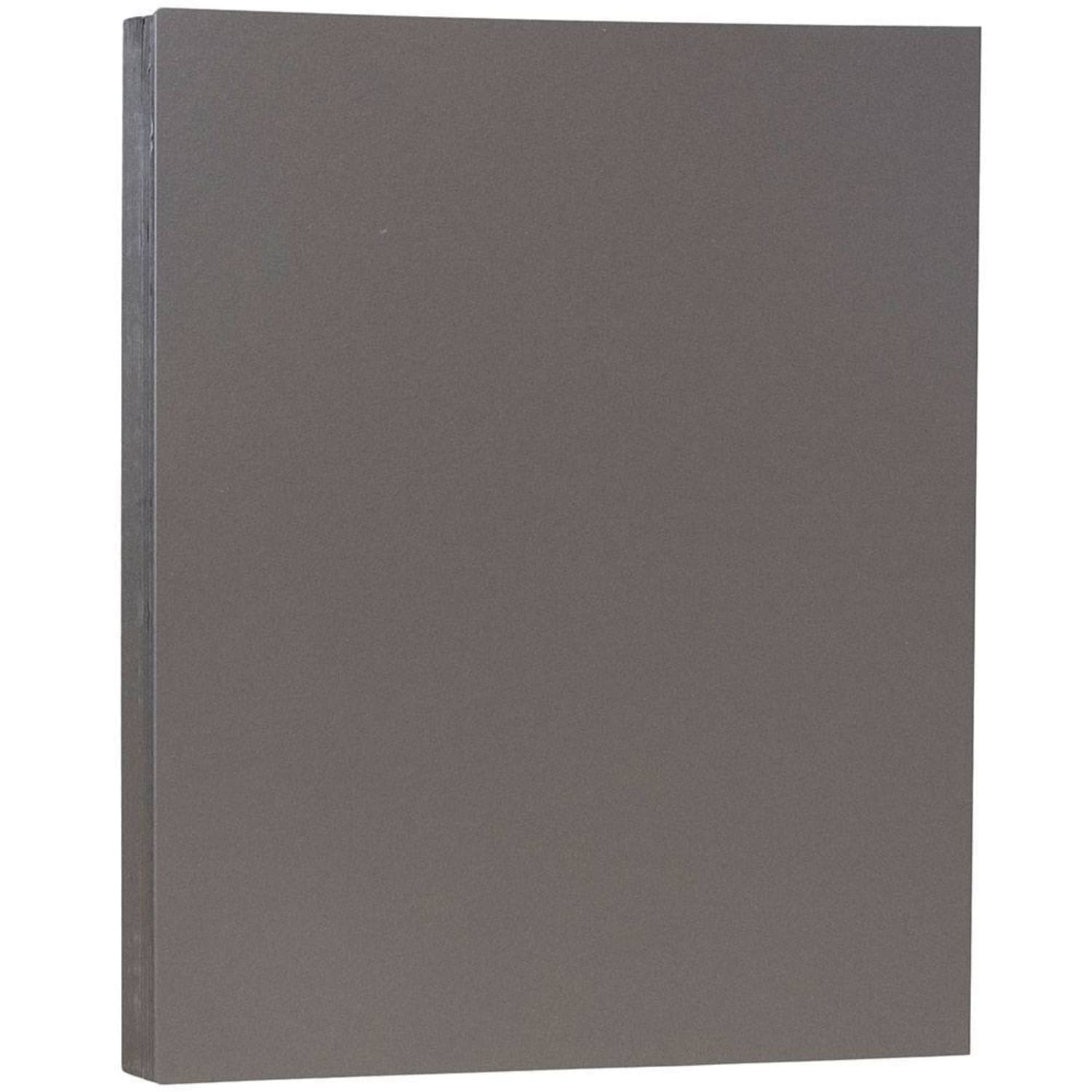 JAM Paper Color Multi-Use Printer & Copy Paper, Dark Gray, Letter (8.5in x 11in), 50 Sheets Per Pack, 28 Lb - Image 3