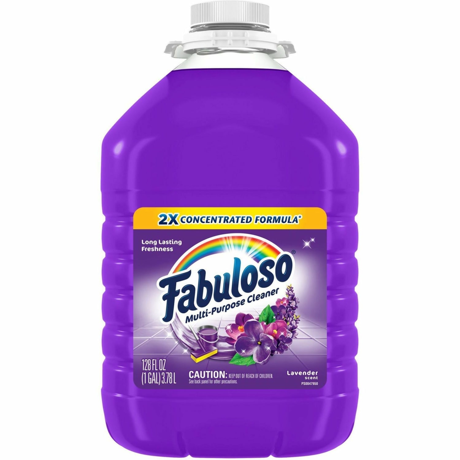 Fabuloso All-Purpose Cleaner - 128 fl oz (4 quart) - Lavender Scent - Rinse-free, Residue-free, Long Lasting - Purple - 4 / Carton - Image 3
