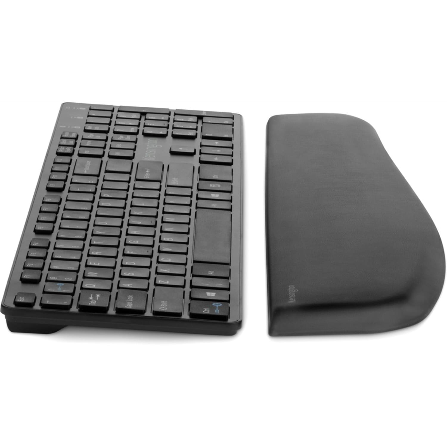 Kensington ErgoSoft Wrist Rest for Slim Keyboards, 0.39inH x 17inW x 3.98inD, Black, Gel, Rubber, Keyboard, 1, TAA Compliant - Image 4