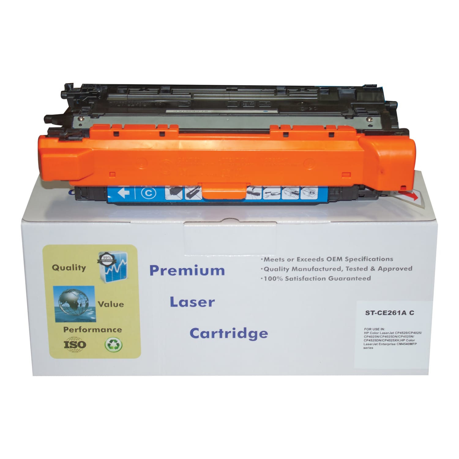 M&A Global Remanufactured Black Toner Cartridge Replacement For HP 202A, CF500A, CF500A CMA - Image 3