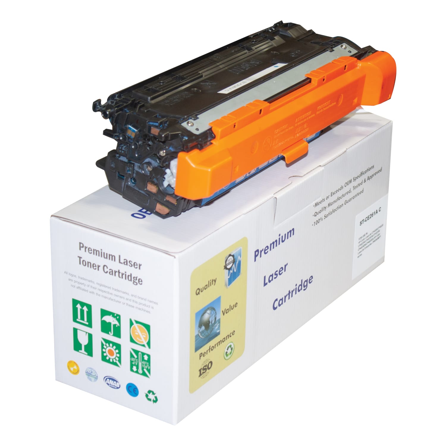 M&A Global Remanufactured Black Toner Cartridge Replacement For HP 202A, CF500A, CF500A CMA - Image 4