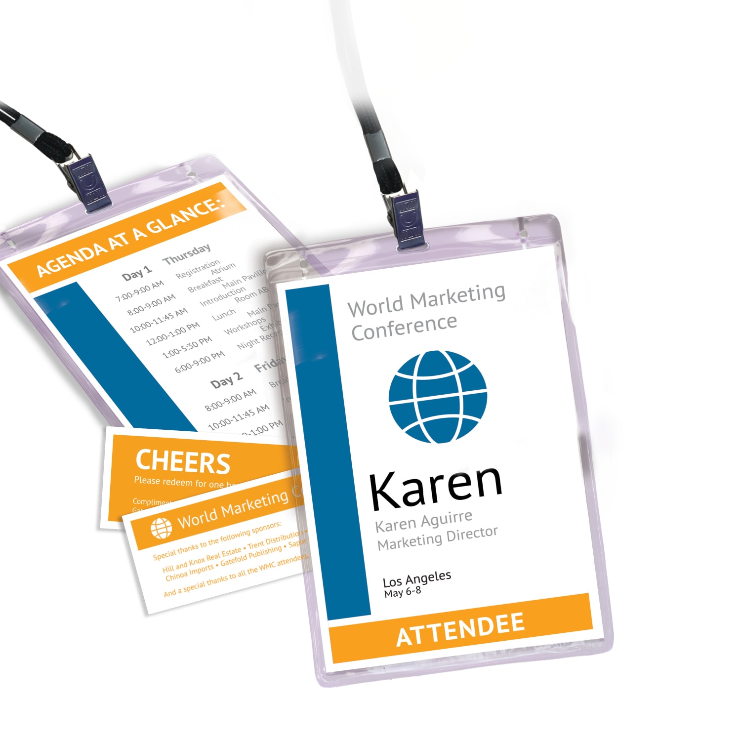 Avery Vertical Name Badge Kit, 6in x 4 1/4in, White, Pack Of 75 Badges - Image 4
