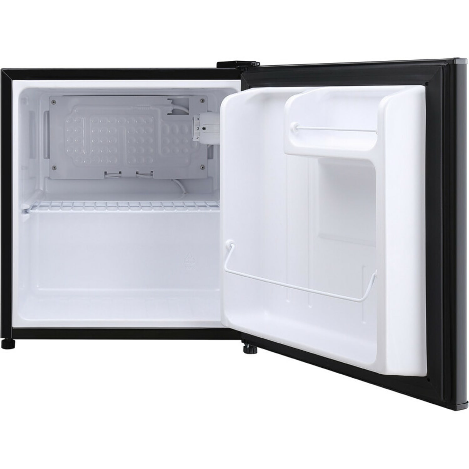 Magic Chef 1.7 cu. ft. Mini Refrigerator - 1.70 ft3 - Auto-defrost - Reversible - 1.70 ft3 Net Refrigerator Capacity - 245 kWh per Year - Black - Image 4