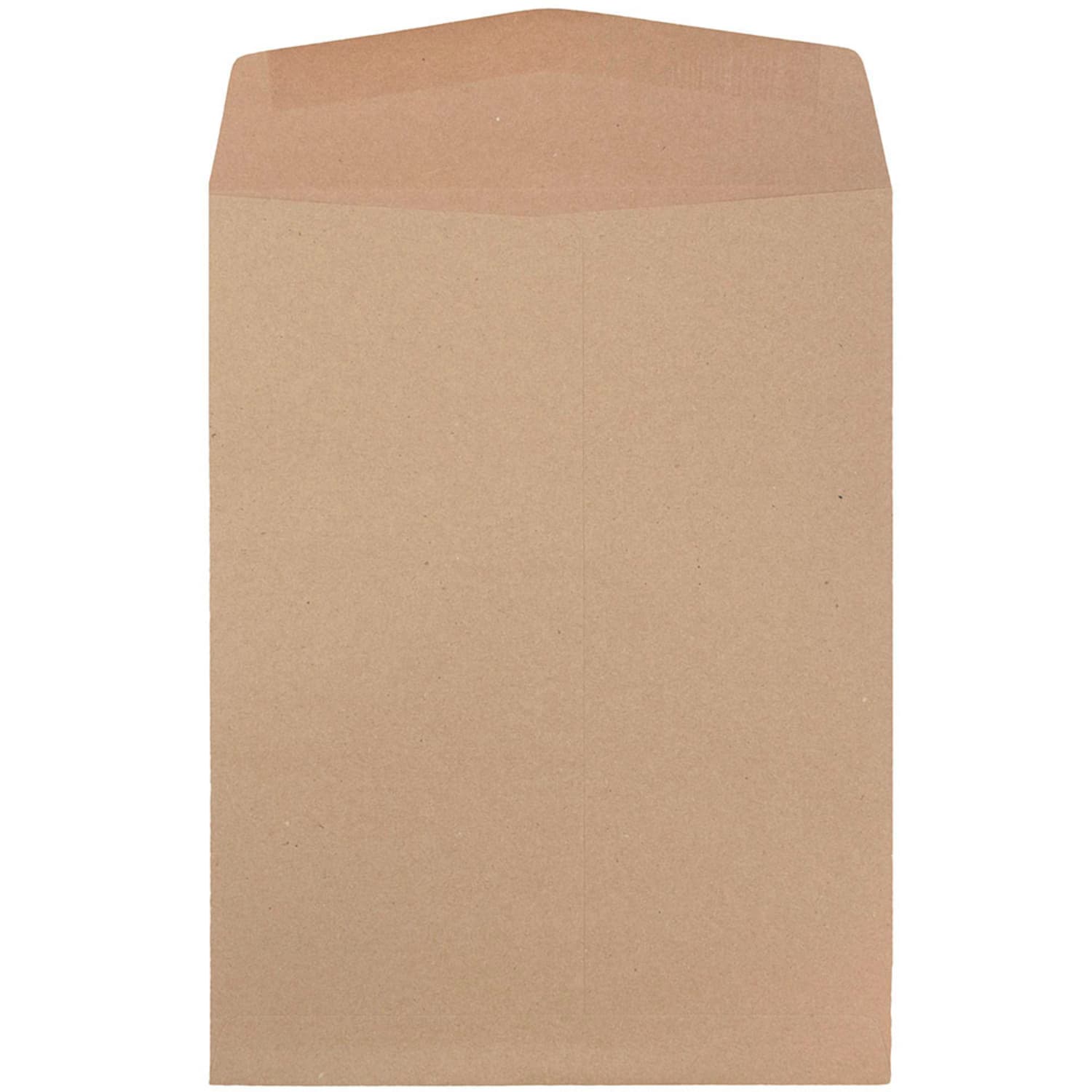 JAM Paper Open-End 9in x 12in Manila Catalog Envelopes, Gummed Seal, 100% Recycled, Brown Kraft, Pack Of 10 - Image 3