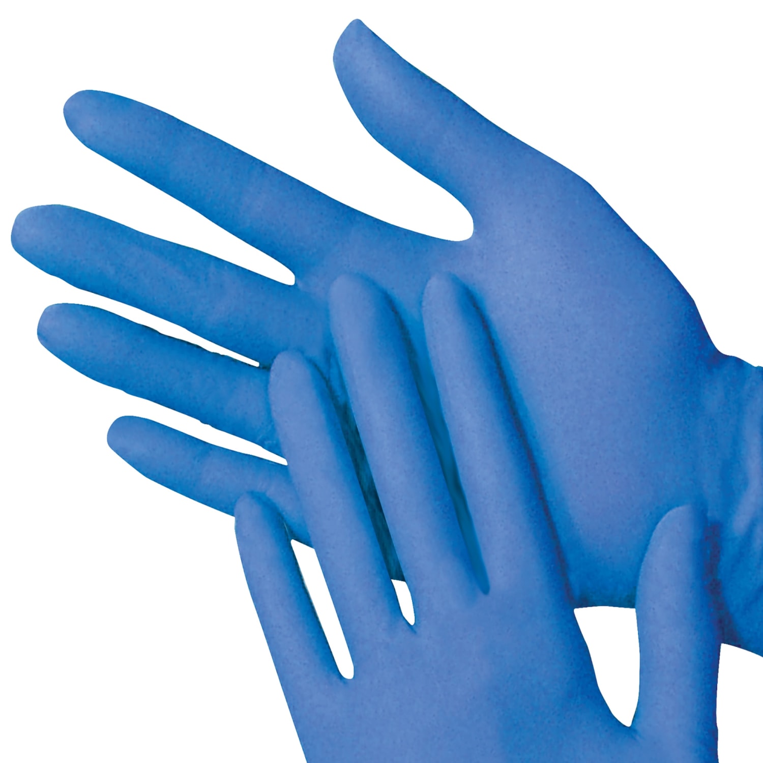 SKILCRAFT Chemo-Tested Exam Gloves, Large, Blue, 100 Gloves Per Pack, Box Of 10 Packs - Image 3