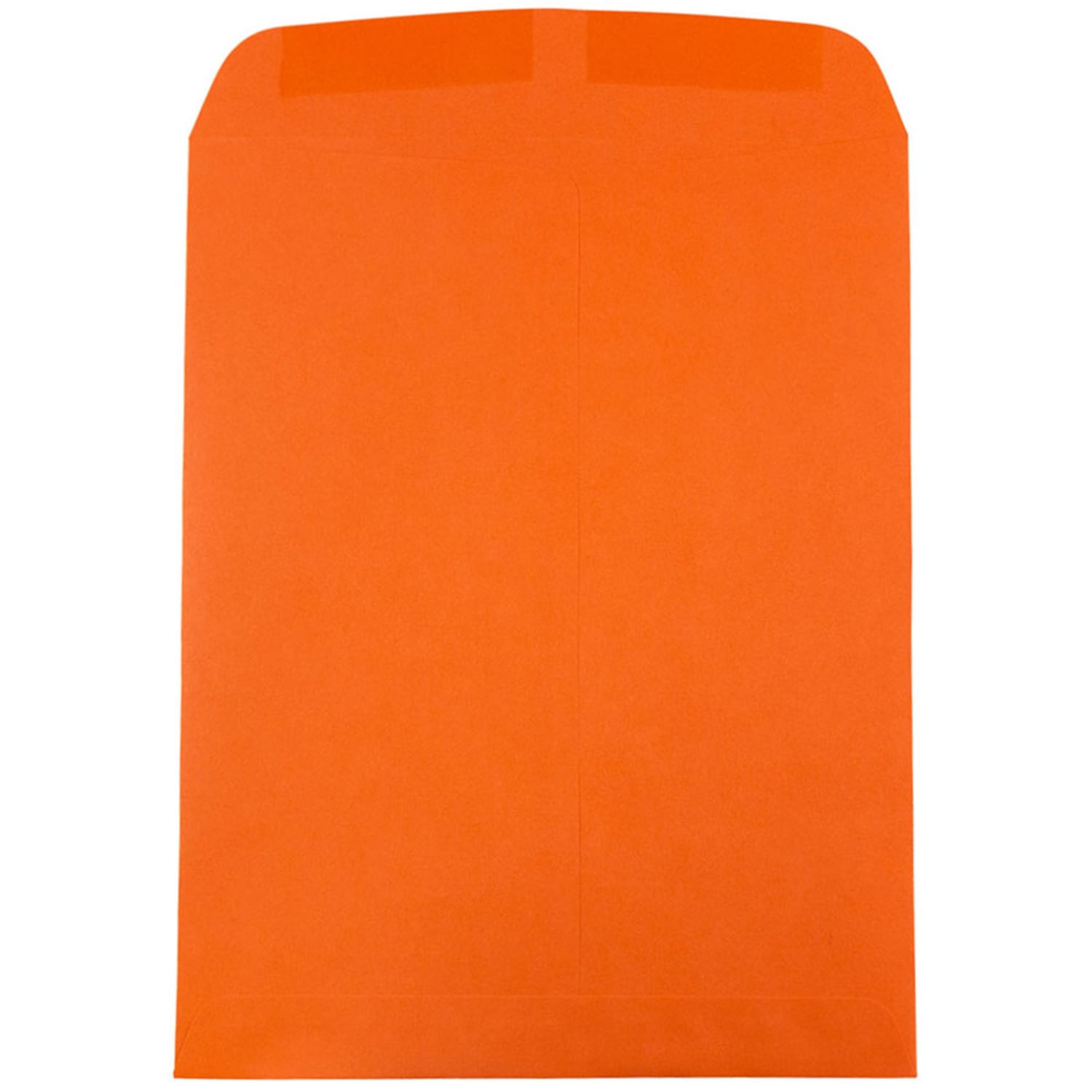 JAM Paper Open-End 9in x 12in Catalog Envelopes, Gummed Seal, 30% Recycled, Orange, Pack Of 10 - Image 3