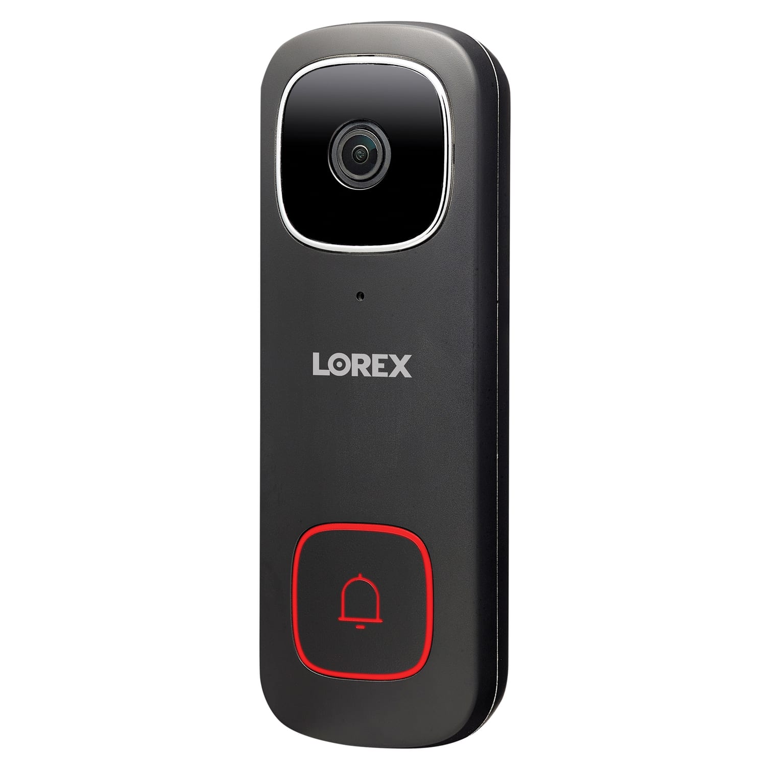 Lorex 2K QHD Wired Smart Video Doorbell With Person Detection, 5.1inH x 1.8inW x 0.91inD, Black - Image 5