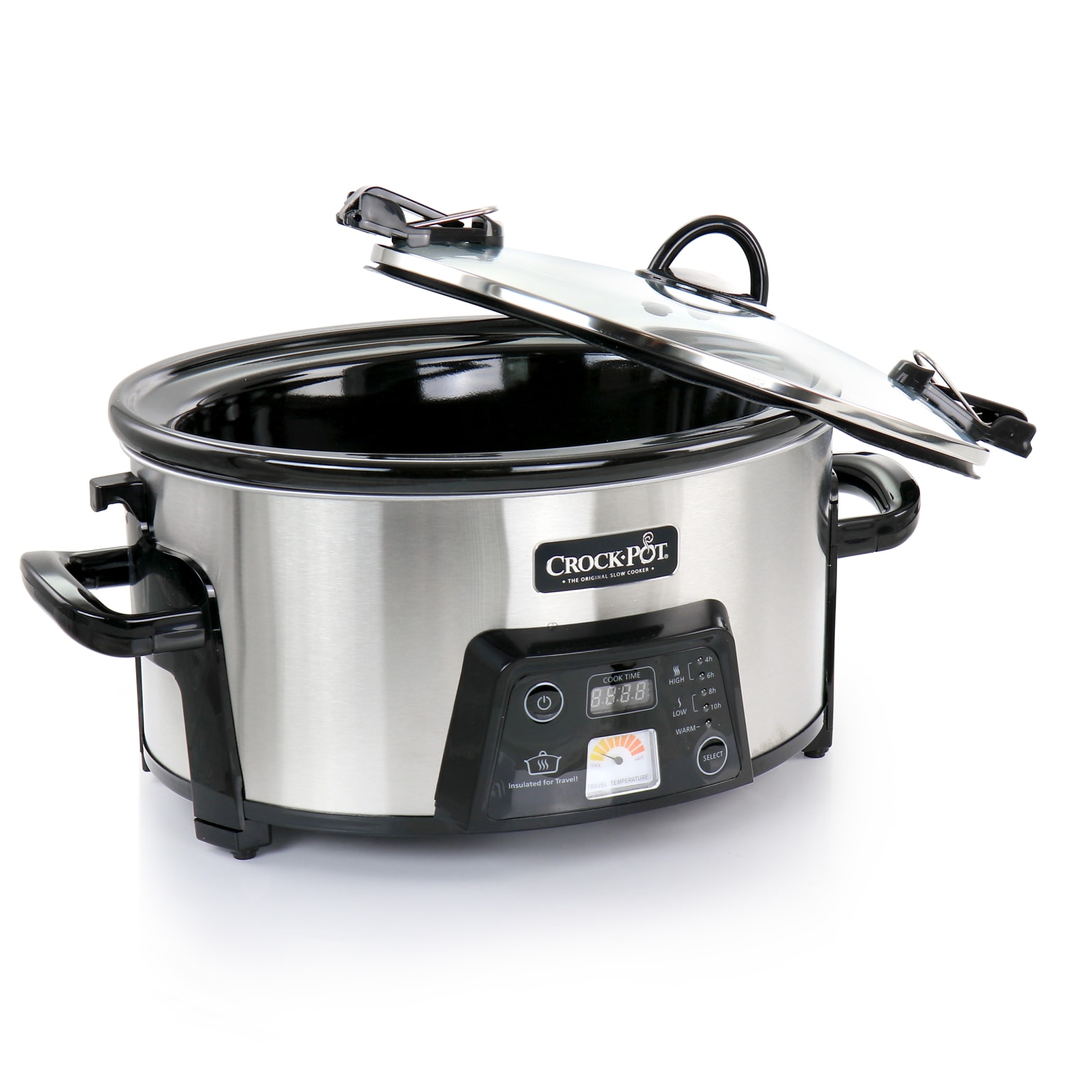 Crock-Pot Cook & Carry 6 Qt Programmable Slow Cooker, Stainless Steel - Image 4