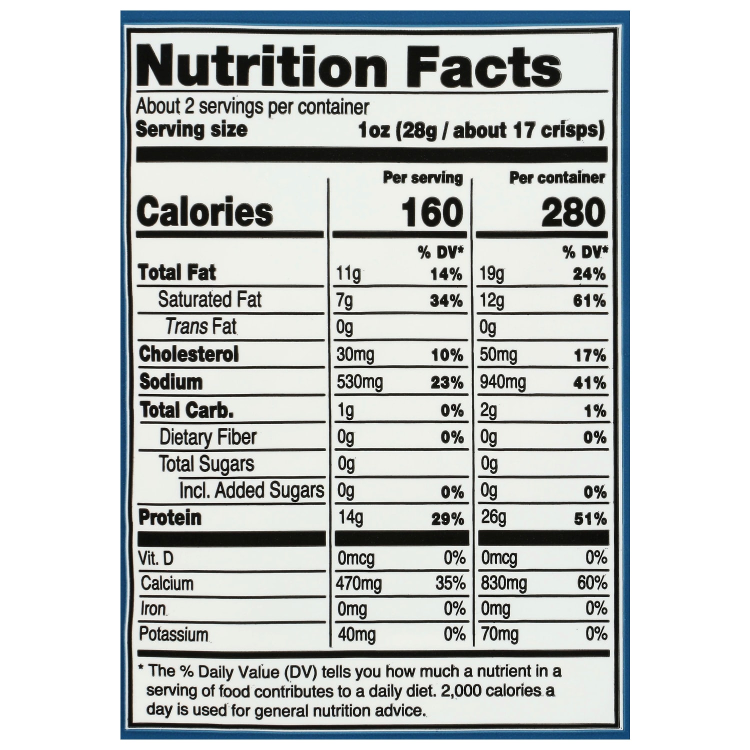 ParmCrisps Protein Crisps, Original Parmesan, 1.75 Oz, Total Qty 12 - Image 4