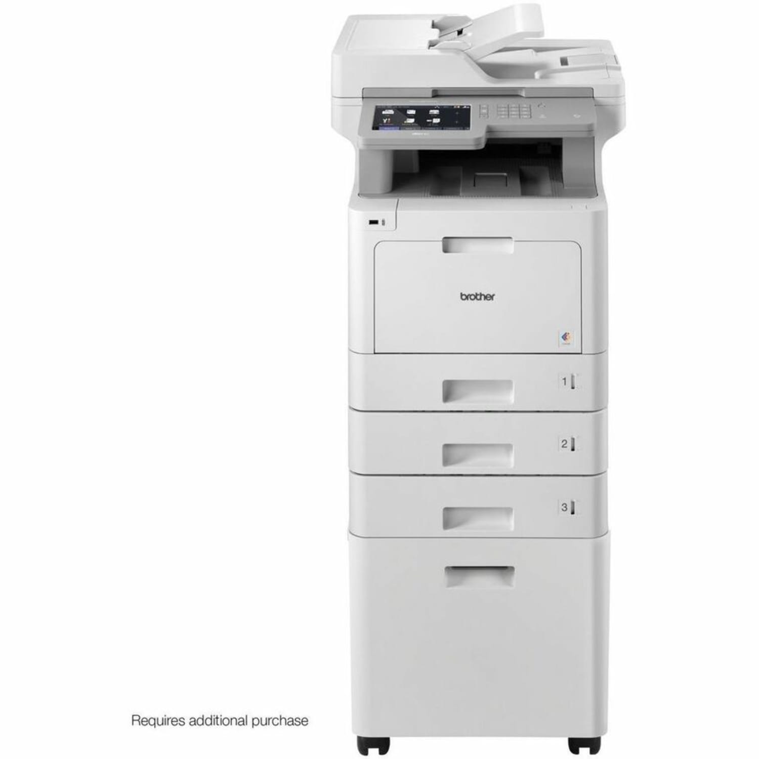 Brother CB1010 Printer Cabinet/Stand, 15-3/4inH x 16-9/64inW x 19-1/16inD, White - Image 6