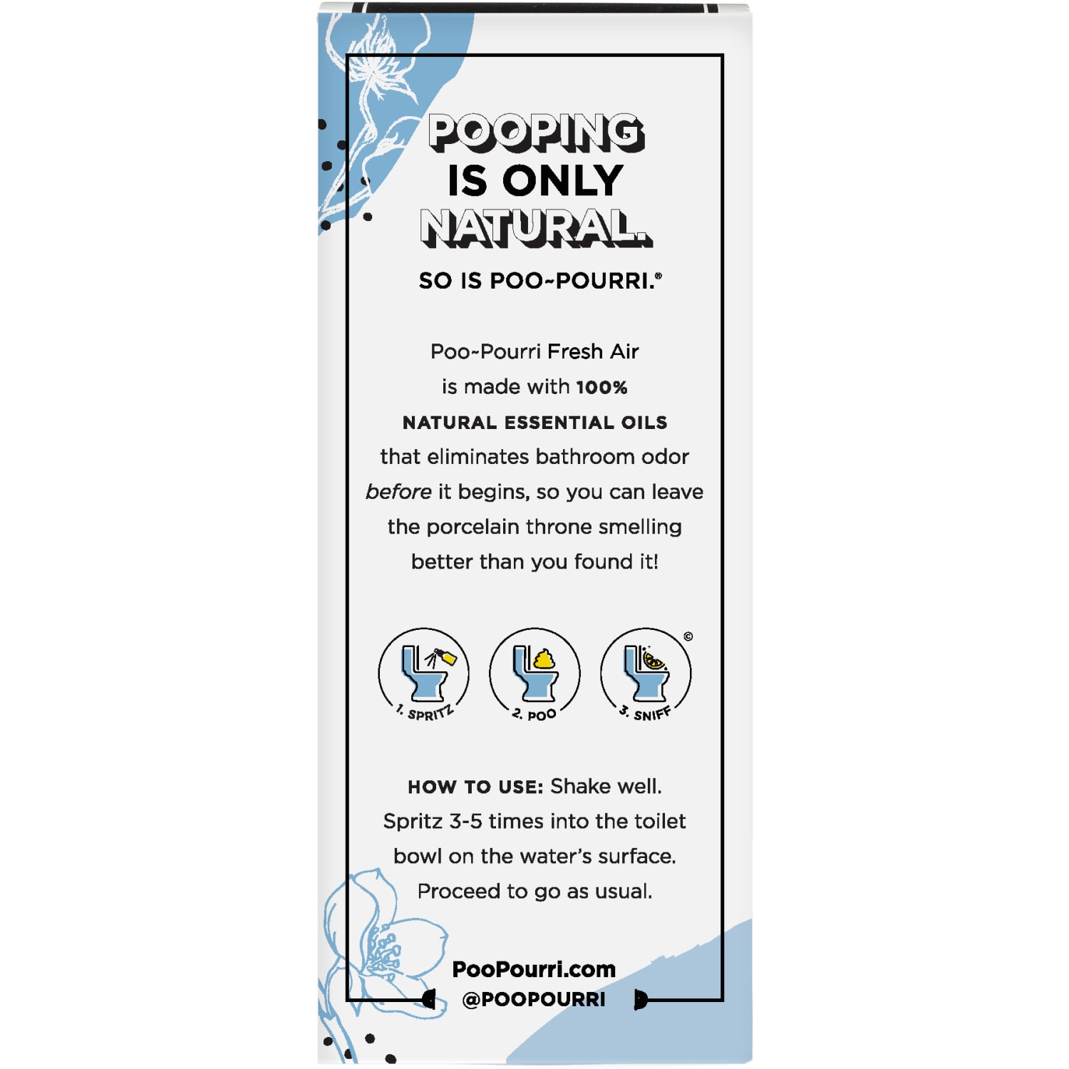 Poo-Pourri Before You Go Toilet Spray, 2 Oz, Jasmine + Mint, Pack Of 12 Bottles - Image 4