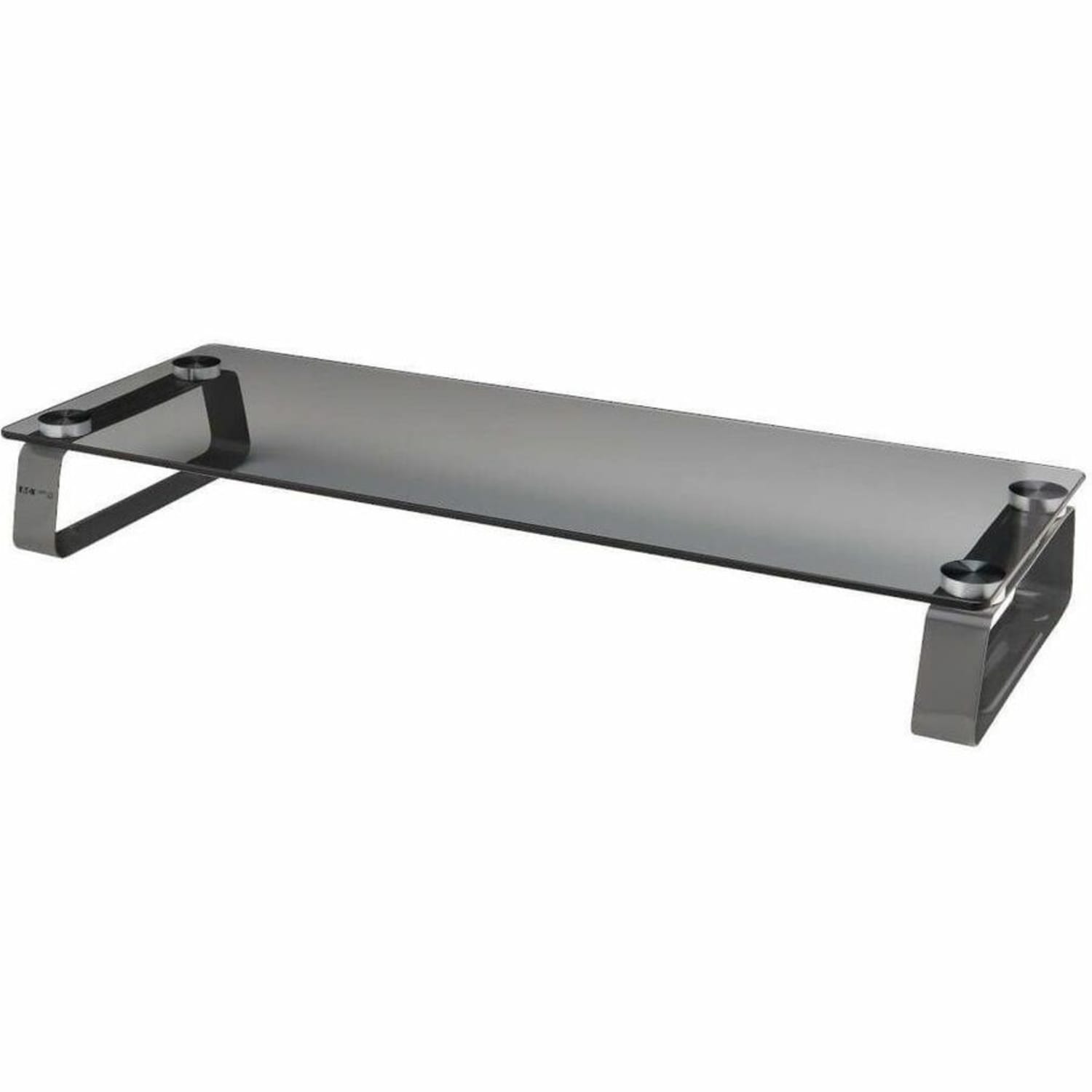 Eaton Tripp Lite Series Universal Monitor Riser Stand Glass Computer Laptop Printers 3in - Stand - for monitor - tempered glass, brushed aluminum - desktop - Image 4