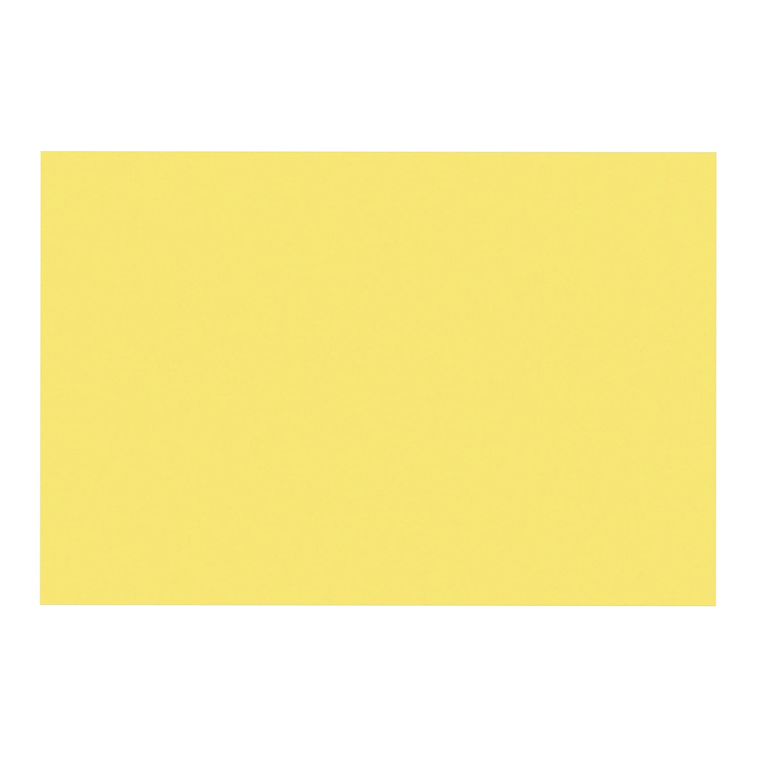 Prang Construction Paper, Medium Weight, 12in x 18in, Yellow, 50 Sheets Per Pack, Set Of 5 Packs - Image 4