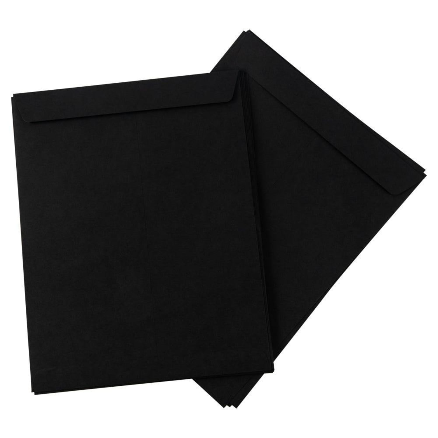 JAM Paper Open-End 10in x 13in Catalog Envelopes, Gummed Closure, Black, Pack Of 10 - Image 6