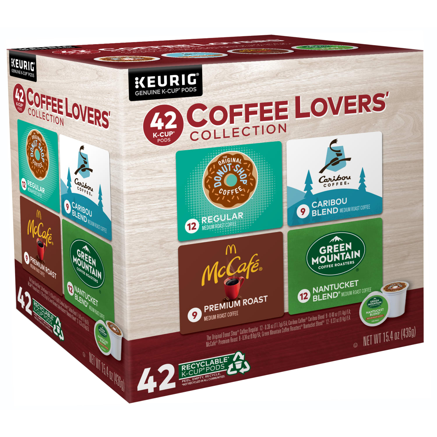 Green Mountain Coffee Coffee Lovers Collection Single-Serve K-Cup Variety Pack, Pack Of 42 K-Cup - Image 4