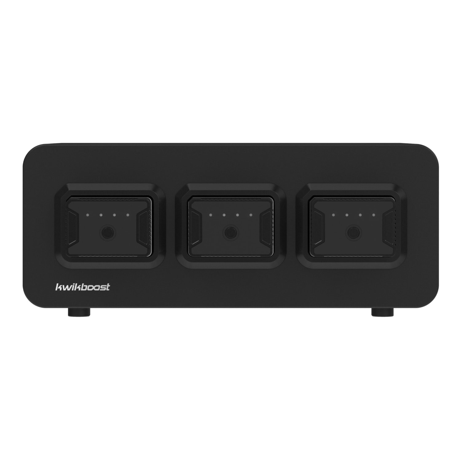 Luxor EdgePower 3-Bay Battery Charger, Black, KBEP-BASE3 - Image 5