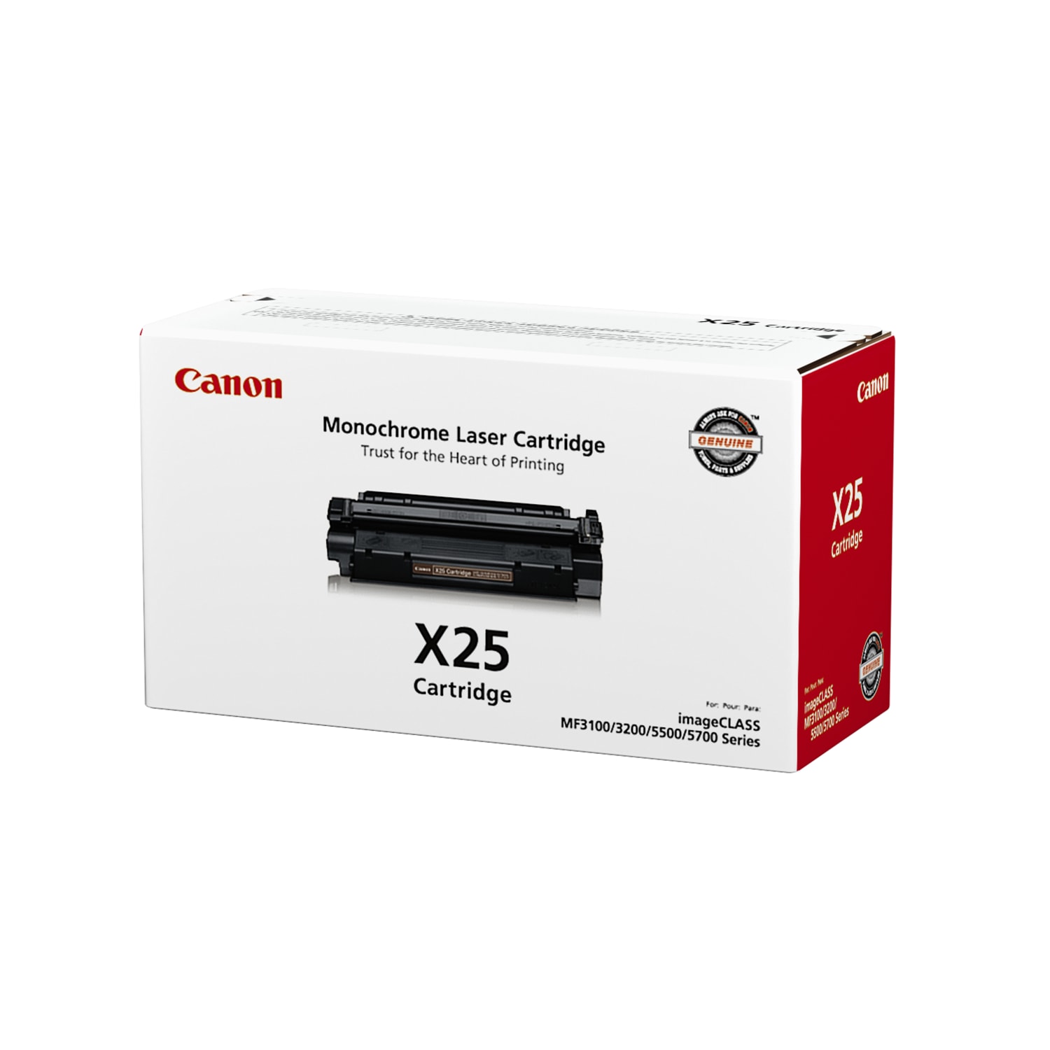 Canon X25 Black Toner Cartridge, 8489A001 - Image 3