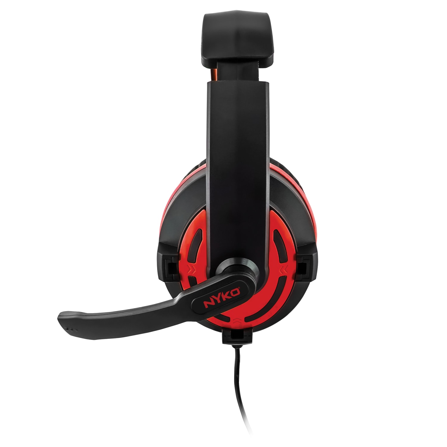 Nyko Wired Over-Ear Headset For Nintendo Switch, Black/Red, NS-2600 - Image 4