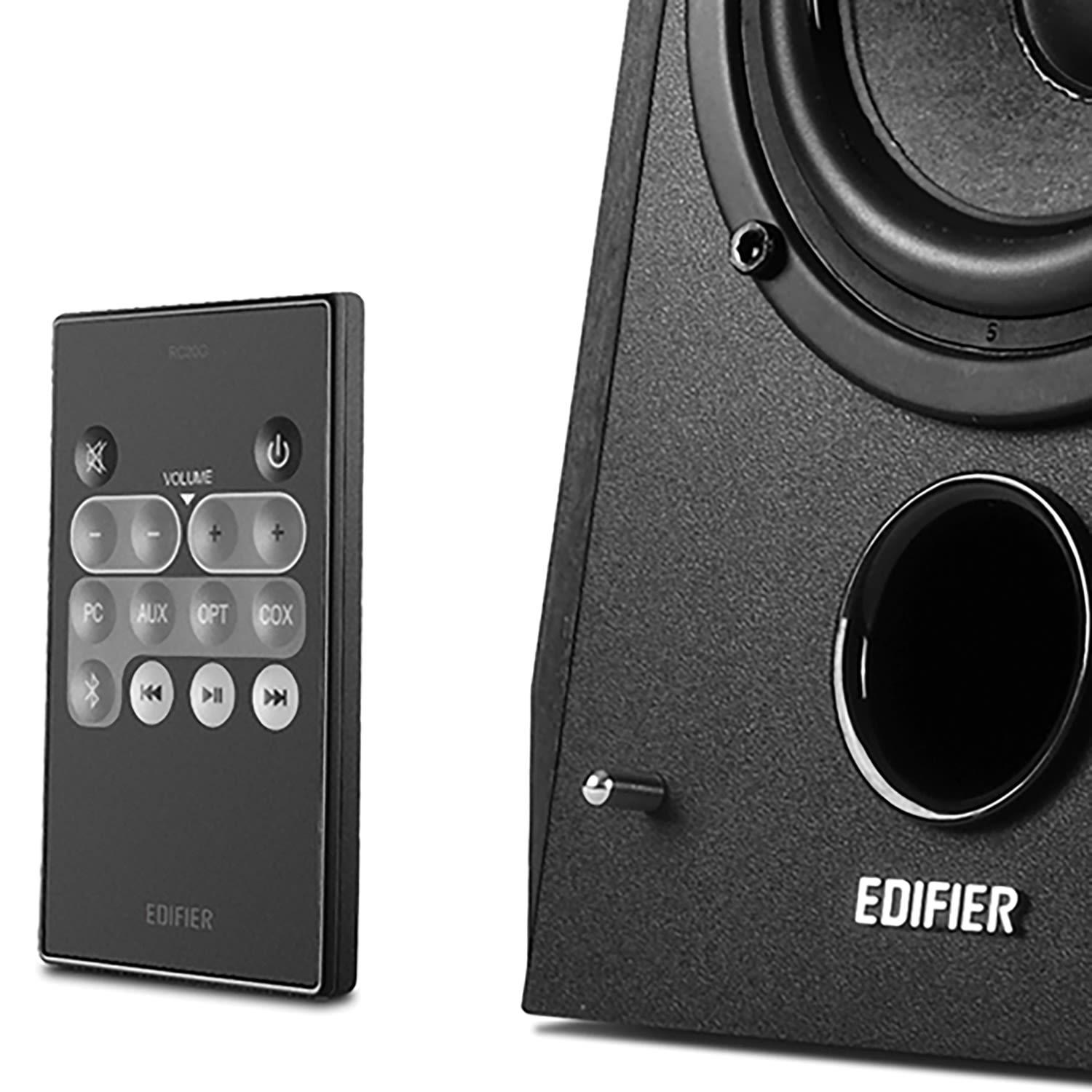 Edifier R1850DB 70-Watt RMS Amplified Bluetooth Bookshelf Speaker System With Sub Out, Black - Image 4