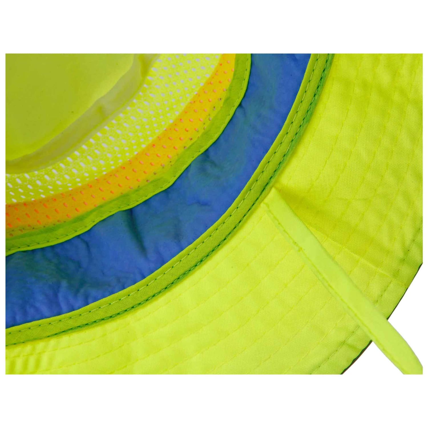 Ergodyne Chill-Its 8953CT Evaporative Class Headwear Hi-Vis Ranger Hat, Small/Medium, Lime - Image 3