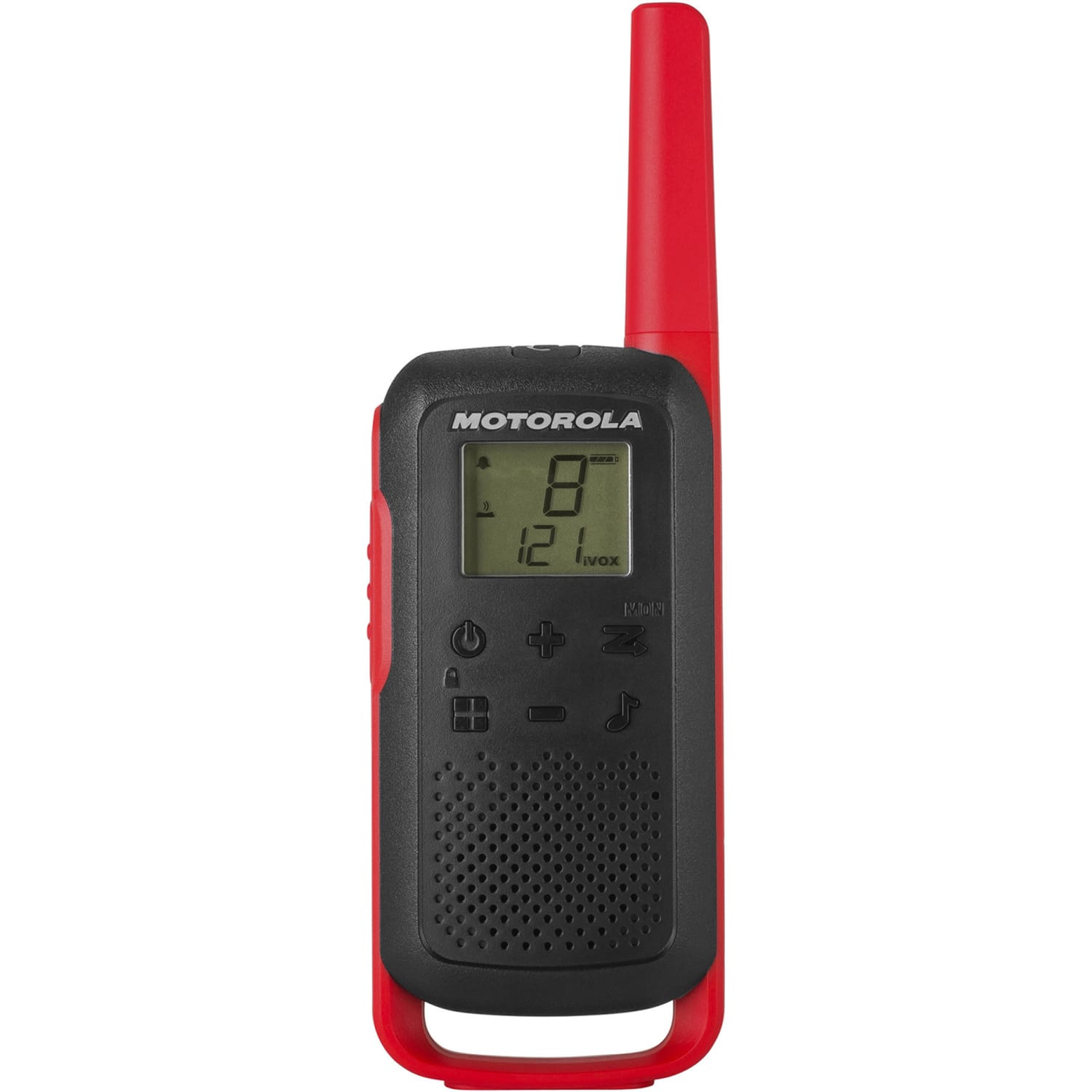Motorola TalkAbout 2-Way Radios, T210, Black/Red, Pack Of 2 Radios - Image 4