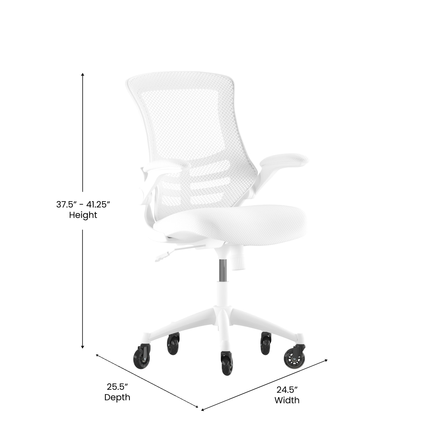 Flash Furniture Kelista Ergonomic Mesh MidBack Swivel Task Chair White PopularChairscom Flash Furniture Kelista Ergonomic Mesh Mid Back Swivel Task Chair White PopularChairscom