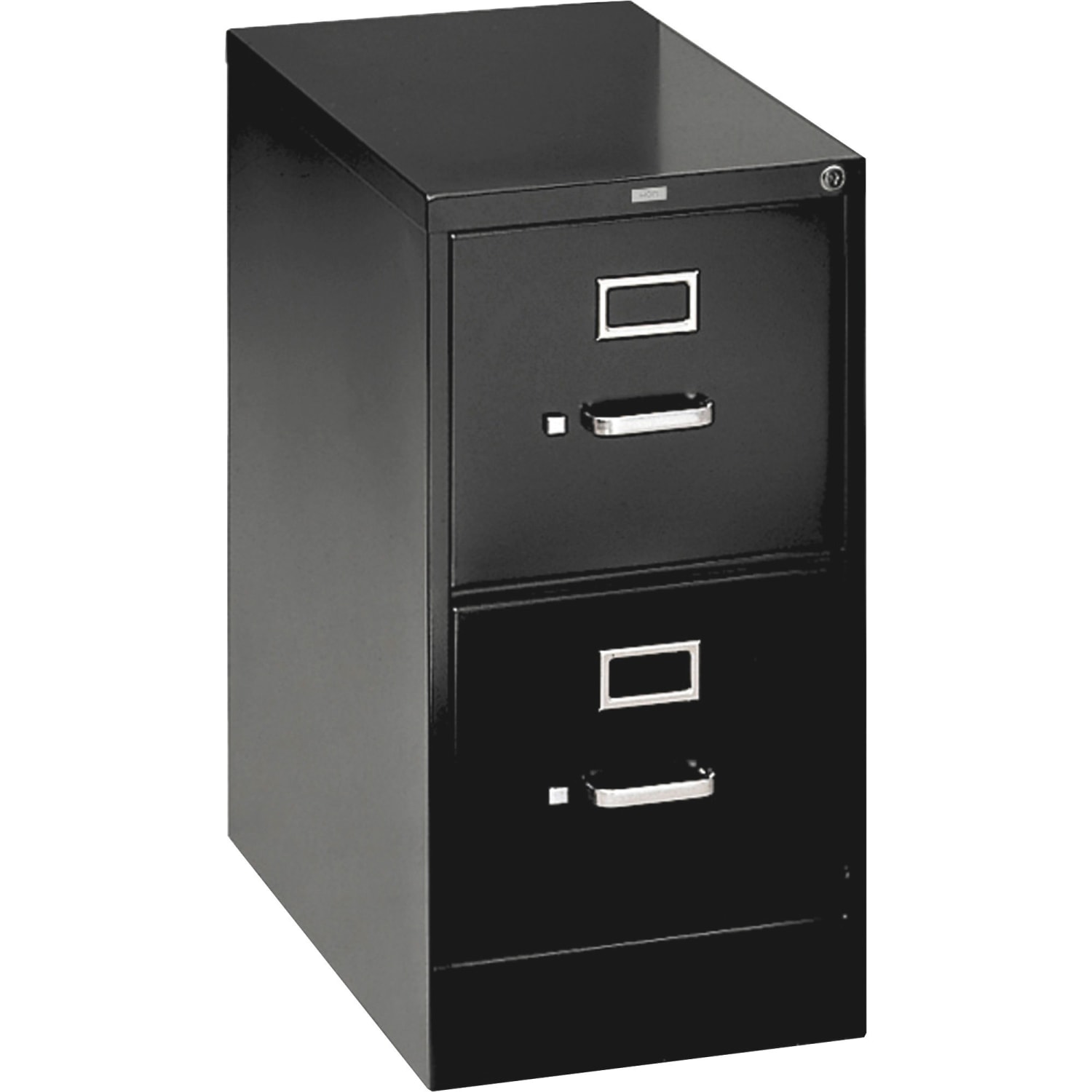HON 310 26-1/2inD Vertical 2-Drawer Letter-Size File Cabinet, Black - Image 4