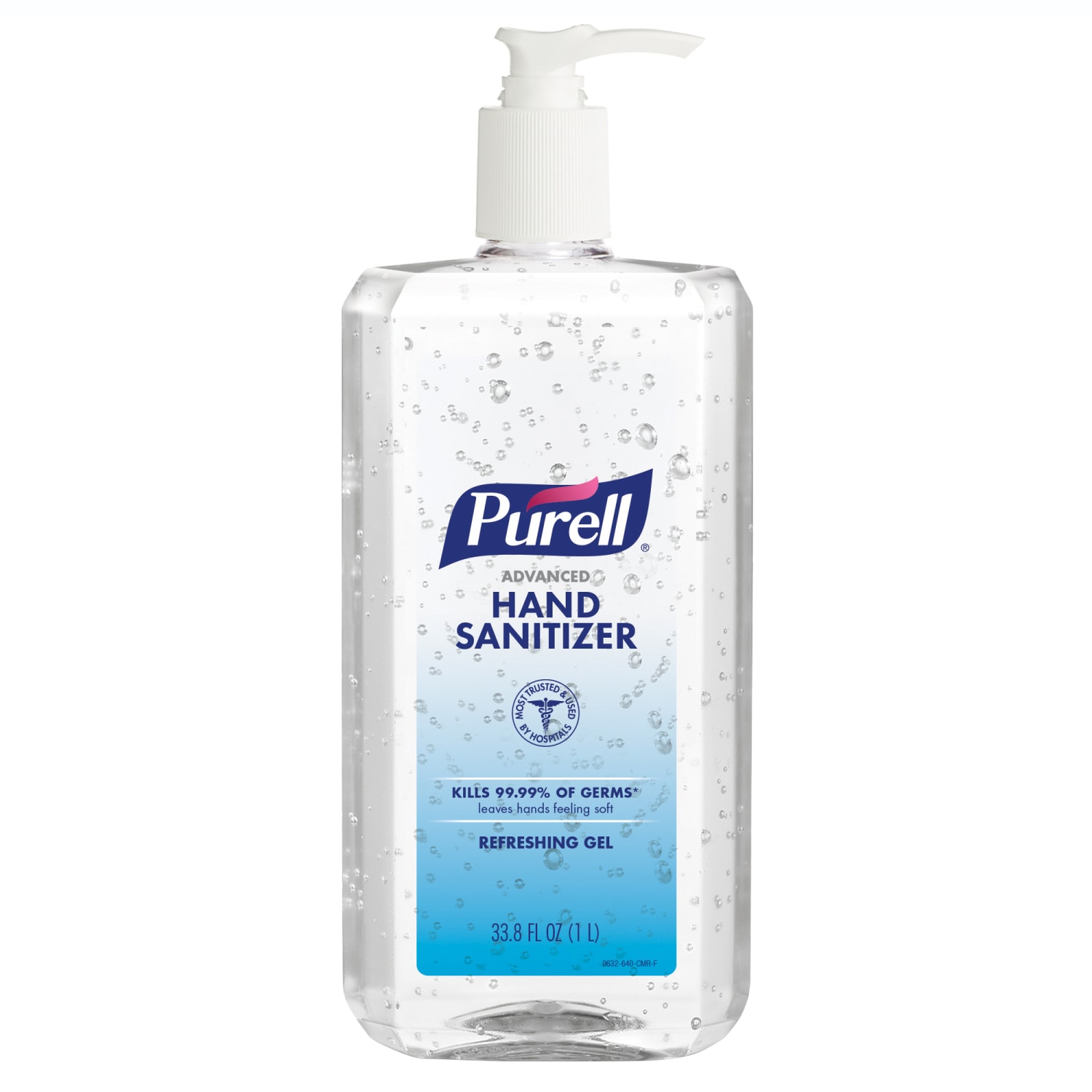 Purell Advanced Refreshing Gel Hand Sanitizer, 33.8 Oz, Clean Scent, Case Of 4 Bottles - Image 3