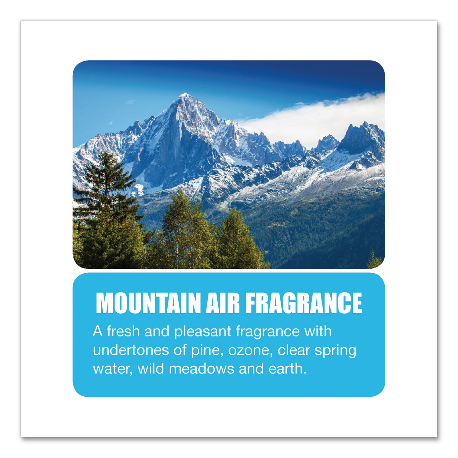 Big D Industries Metered Concentrated Room Deodorant, Mountain Air Scent, 7 oz Aerosol Spray, 12/Carton - Image 5