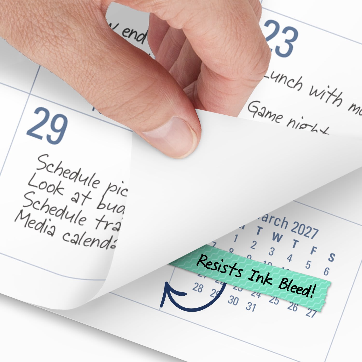 AT-A-GLANCE 2027 Easy to Read Desk Pad Calendar, Standard, 21 3/4in x 17in - Image 4