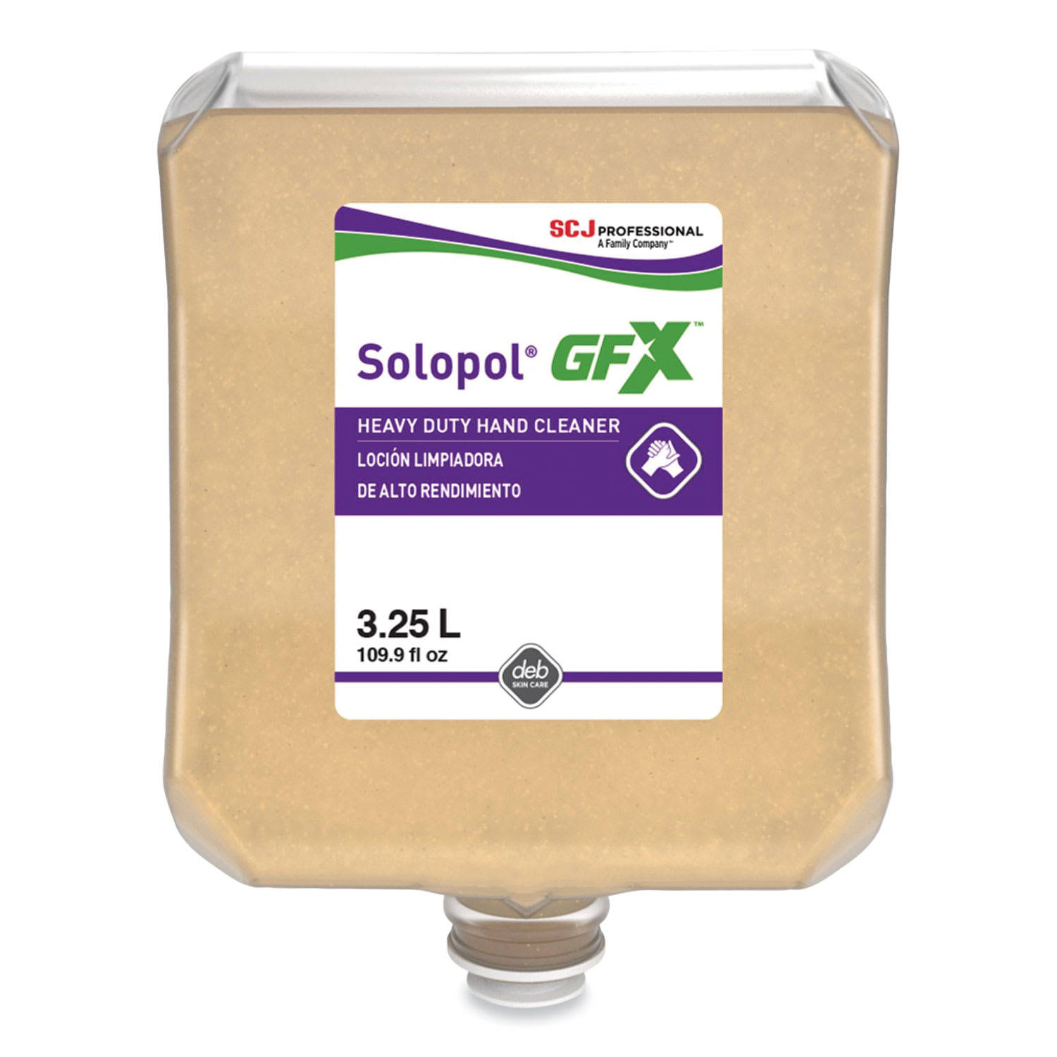 SC Johnson Professional Solopol GFX Heavy Duty Hand Cleaner Refill, Citrus Scent, 3.25 L, 2/Carton
