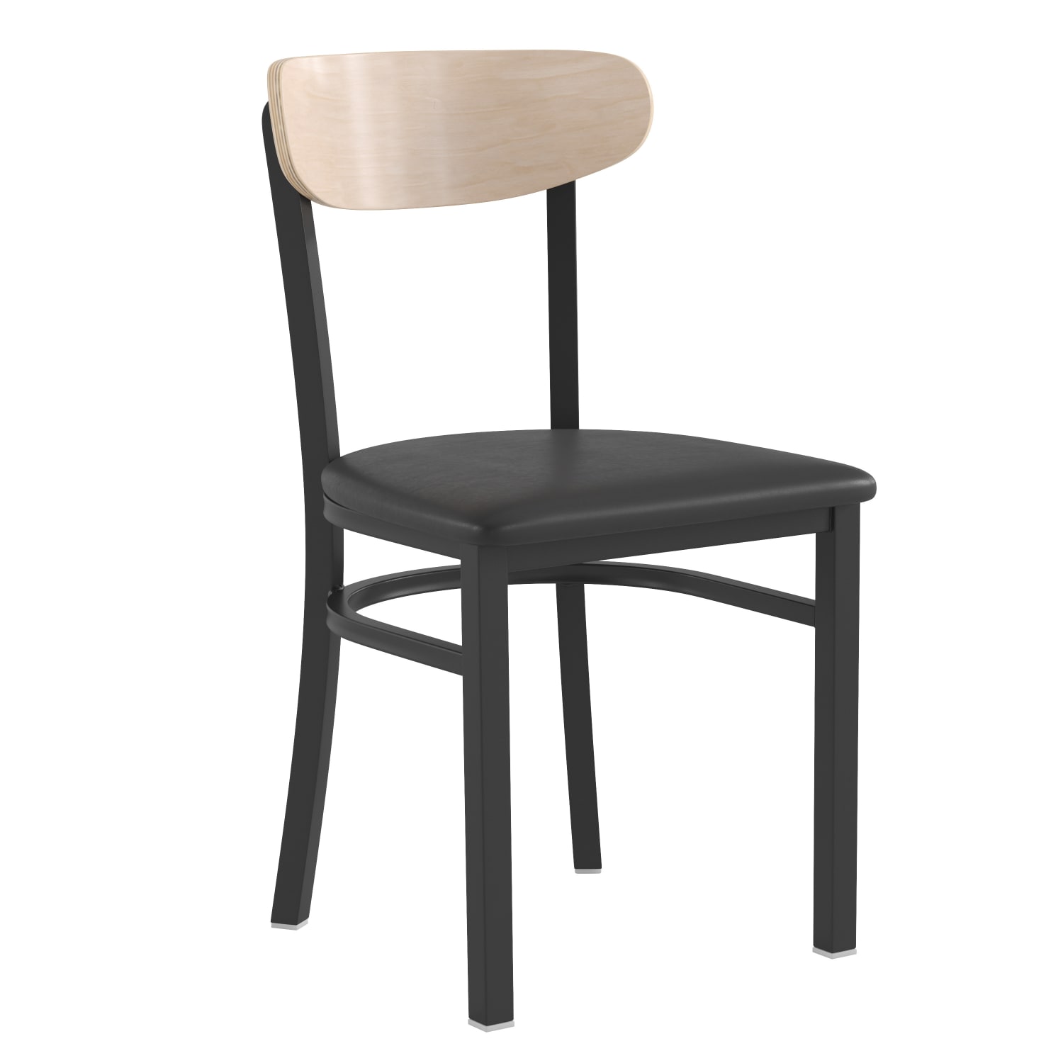 Flash Furniture Wright Commercial Grade Dining Chair Natural BirchBlack PopularChairscom Flash Furniture Wright Commercial Grade Dining Chair Natural BirchBlack PopularChairscom