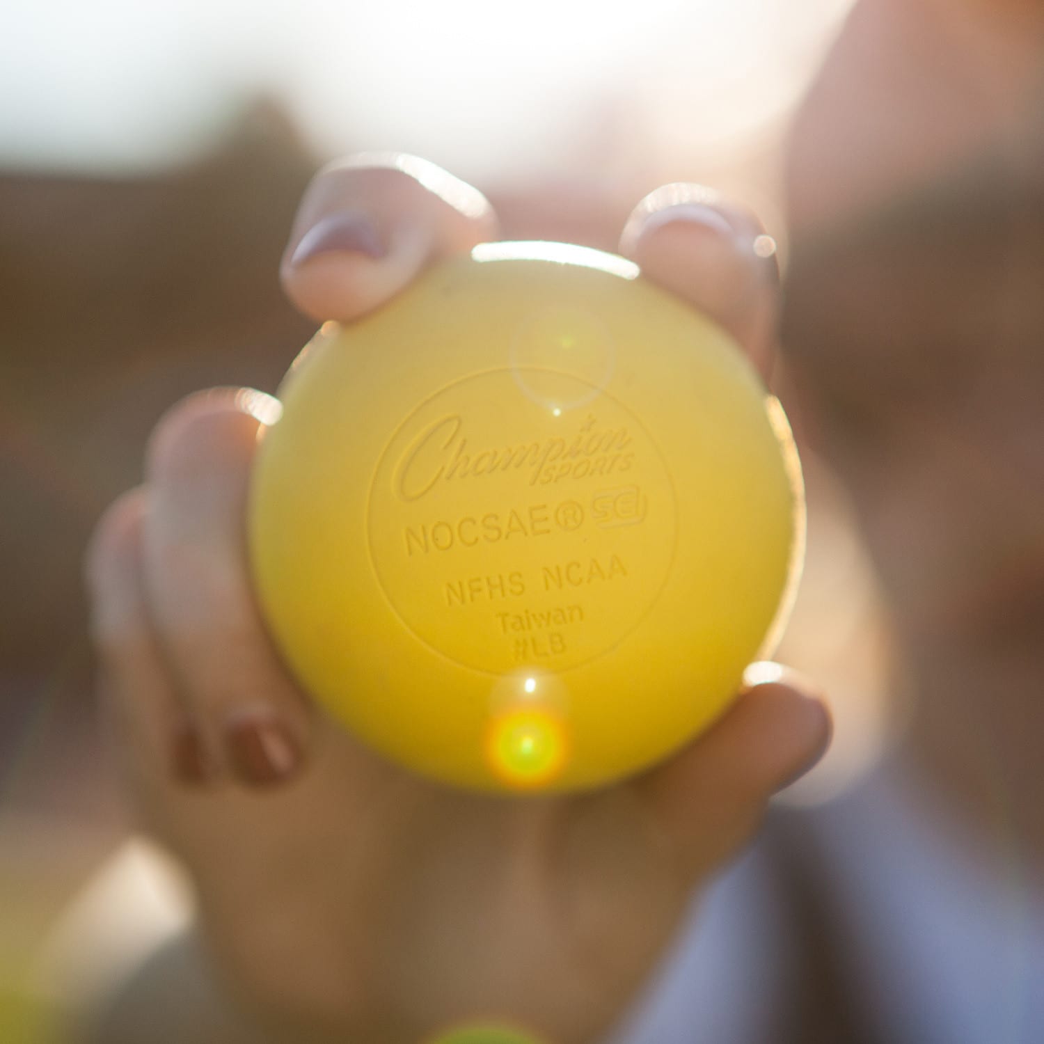Champion Sports Official Size Lacrosse Balls, 2-1/2in, Yellow, Pack Of 12 Lacrosse Balls - Image 4