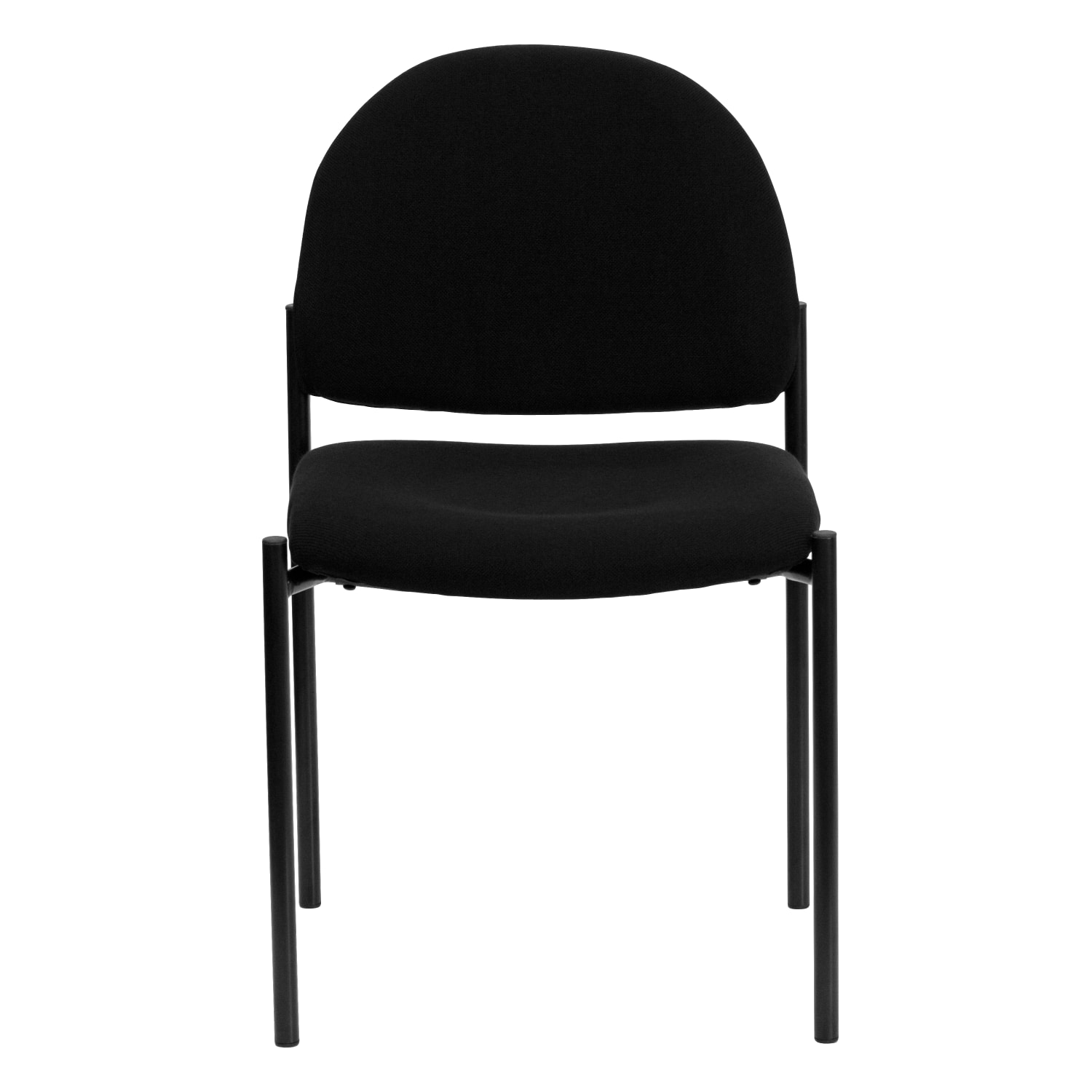 Flash Furniture Comfortable Stackable Side Chair Black PopularChairscom Flash Furniture Comfortable Stackable Side Chair Black PopularChairscom