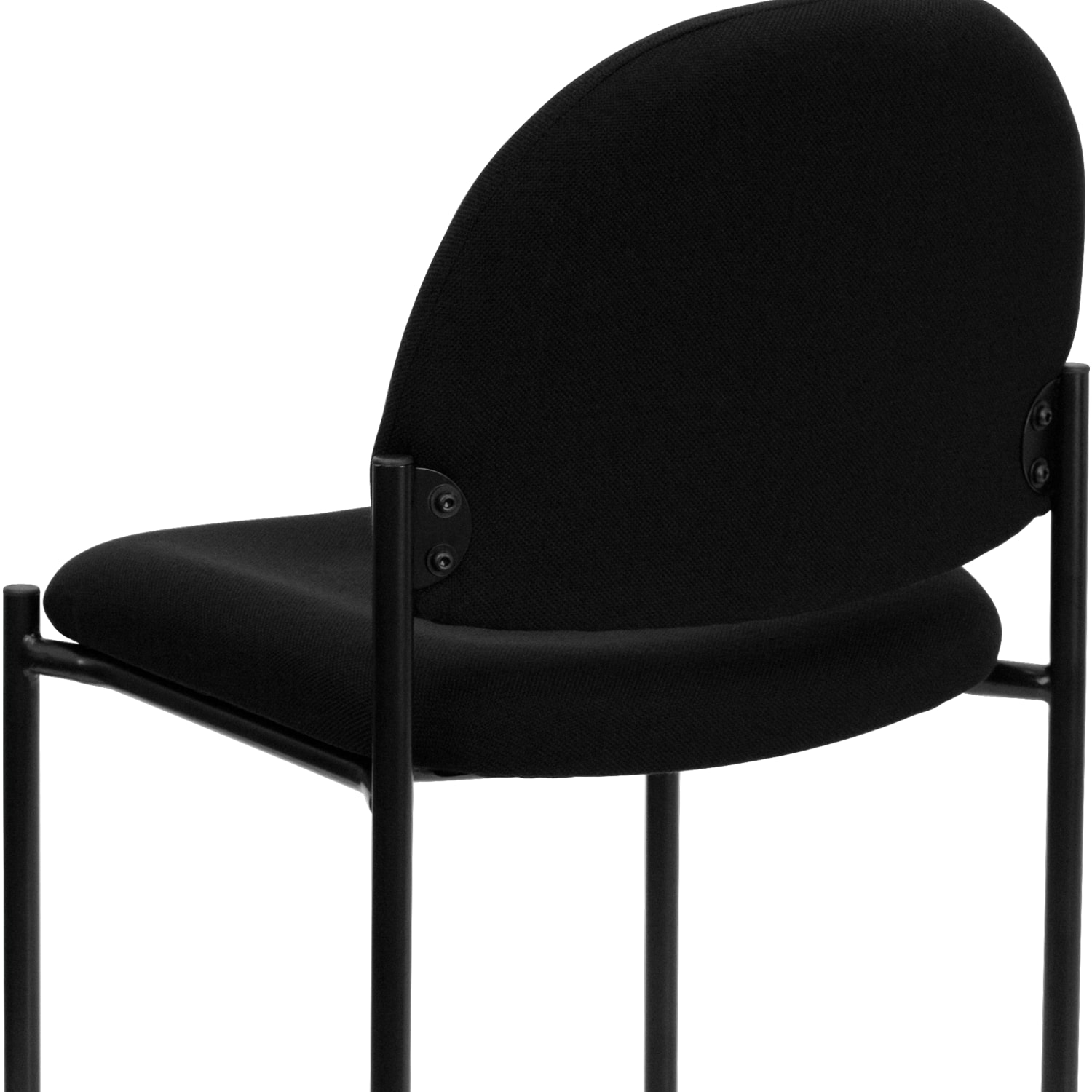 Flash Furniture Comfortable Stackable Side Chair Black PopularChairscom Flash Furniture Comfortable Stackable Side Chair Black PopularChairscom