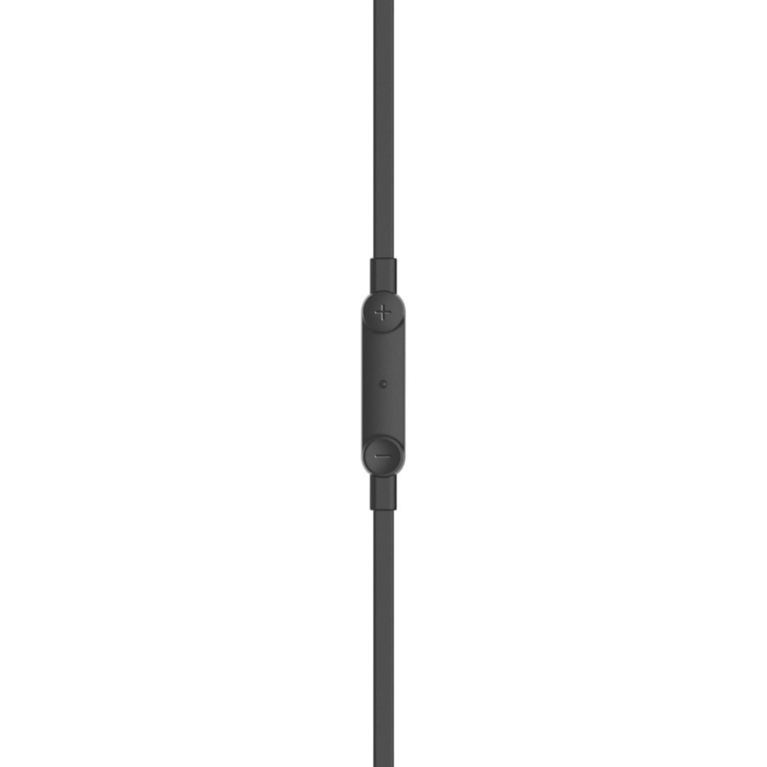 Belkin SOUNDFORM Wired Earbuds with Lightning Connector - Stereo - Lightning Connector - Wired - Earbud - Binaural - In-ear - 3.67 ft Cable - Black - Image 4