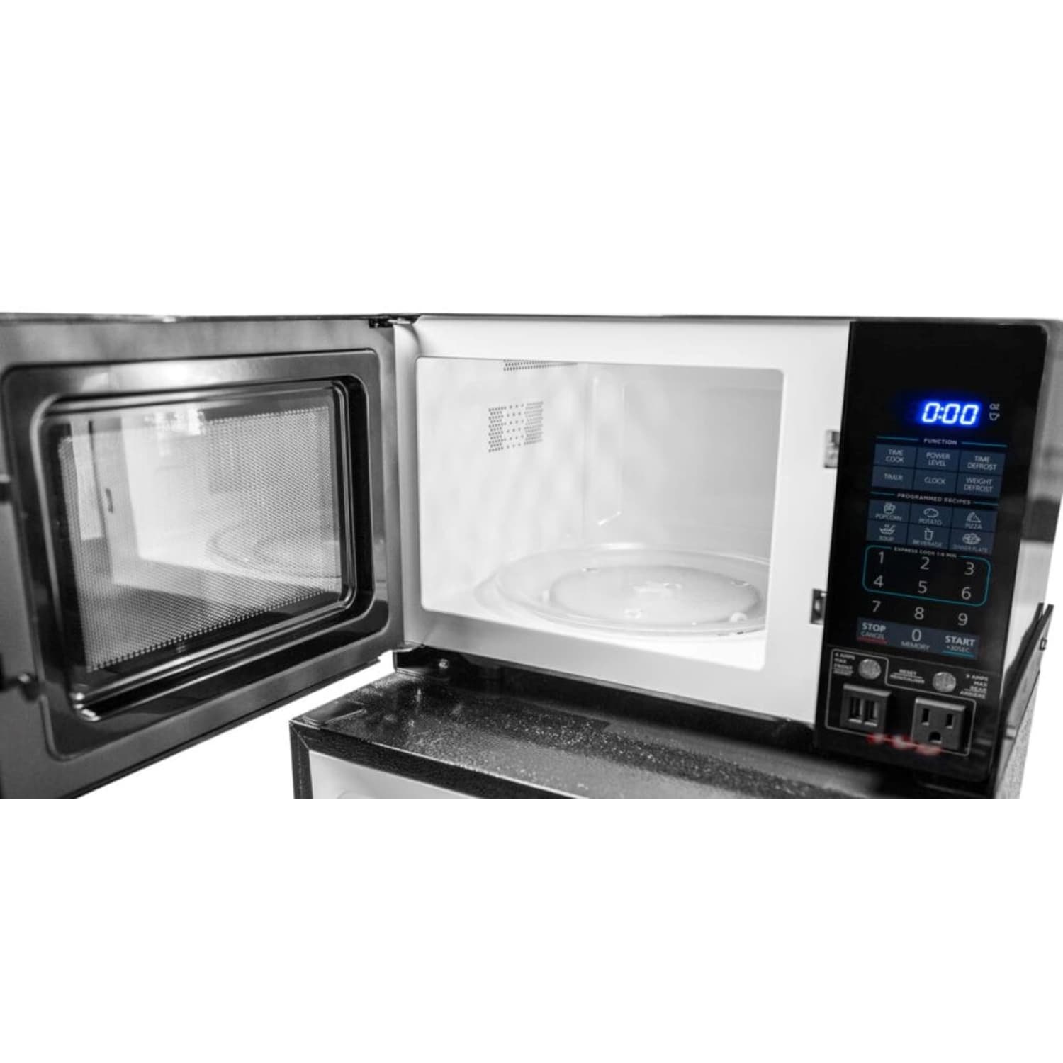 Danby 4.8 Cu. Ft./0.7 Cu. Ft. Combination Refrigerator/Microwave, Black - Image 6