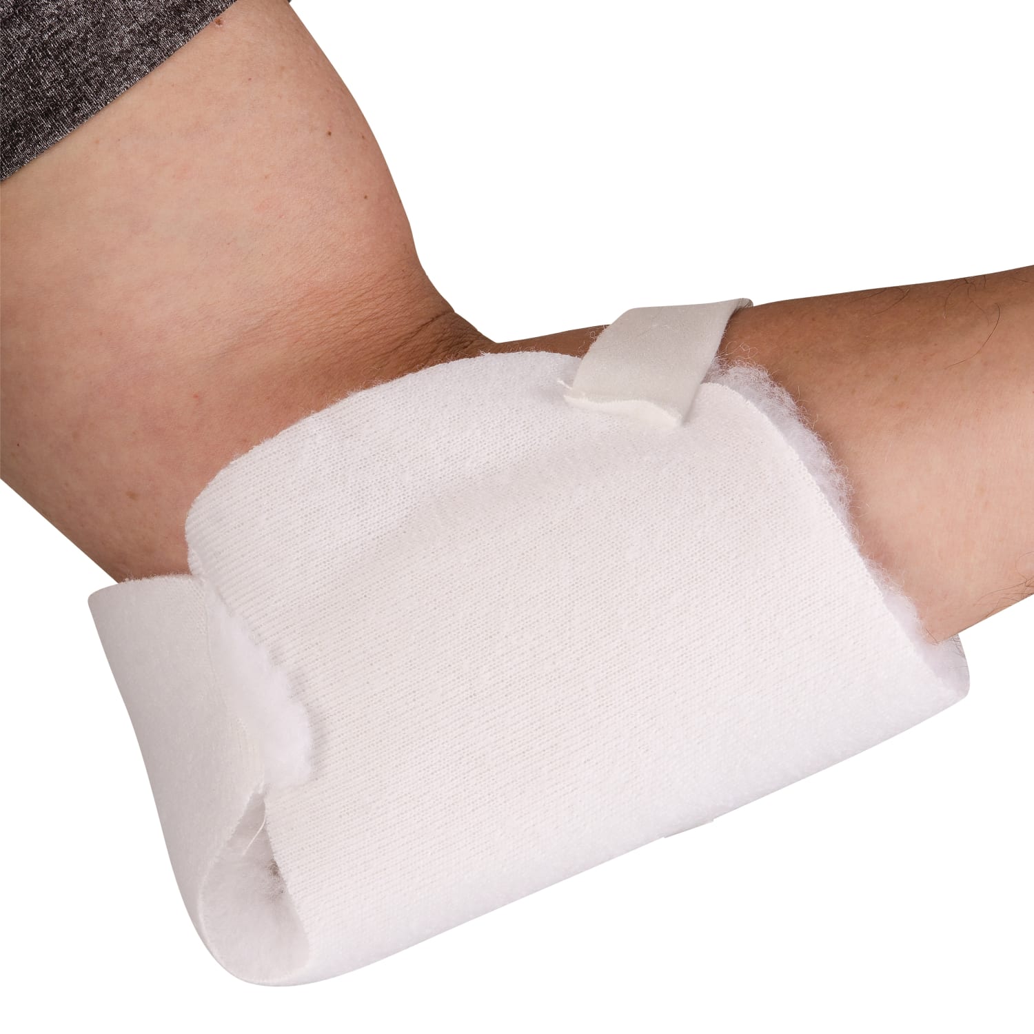 DMI Heel Protectors With Strap, 5inH x 2inW x 1inD, White, Pack Of 2 - Image 3