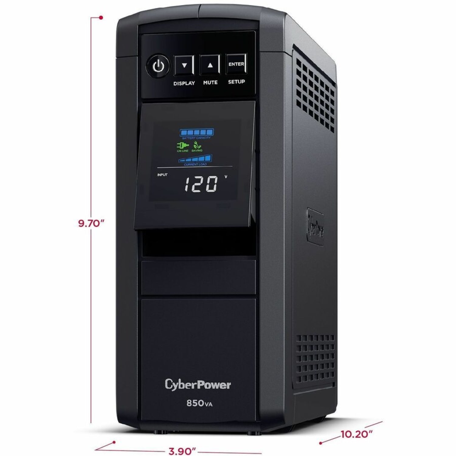 CyberPower 10-Outlet Uninterruptible Power Supply, 850VA/510 Watts - Image 5