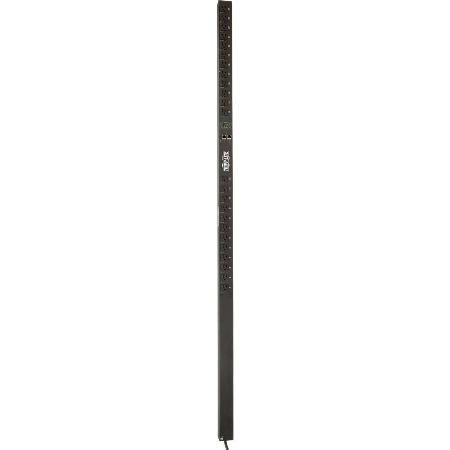 Tripp Lite 1.9kW Single-Phase Switched PDU, LX Platform, Outlet Monitoring, 120V Outlets (24 NEMA 5-15/20R), L - PDUMVR20NETLX - Image 3