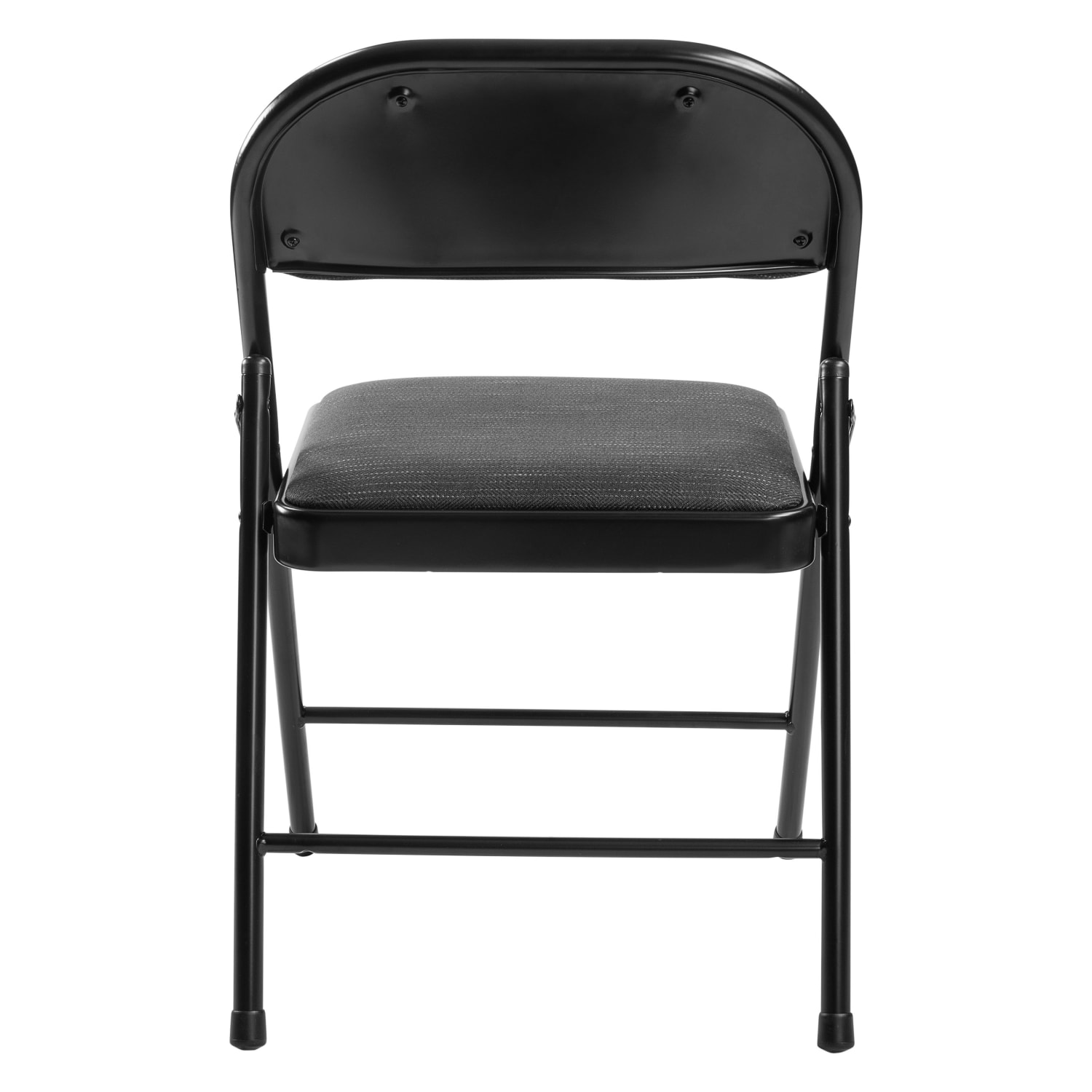 National Public Seating Commercialine 970 Series Fabric Upholstered Folding Chairs, Star Trail Black, Pack Of 4 Chairs - Image 8
