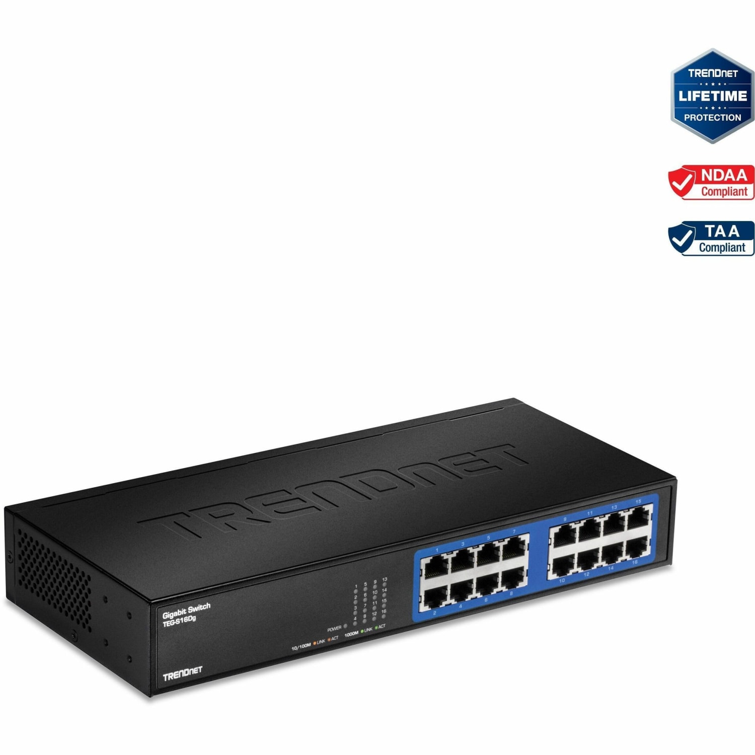 TRENDnet TEG-S16DG Gigabit GREENnet Switch - Image 3