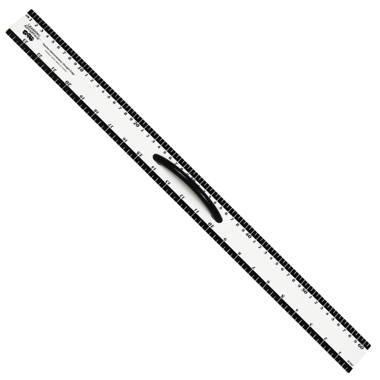 Learning Advantage Magnetic Dry-Erase Straight Edges, 24in, White, Pack Of 2 Straight Edges - Image 3