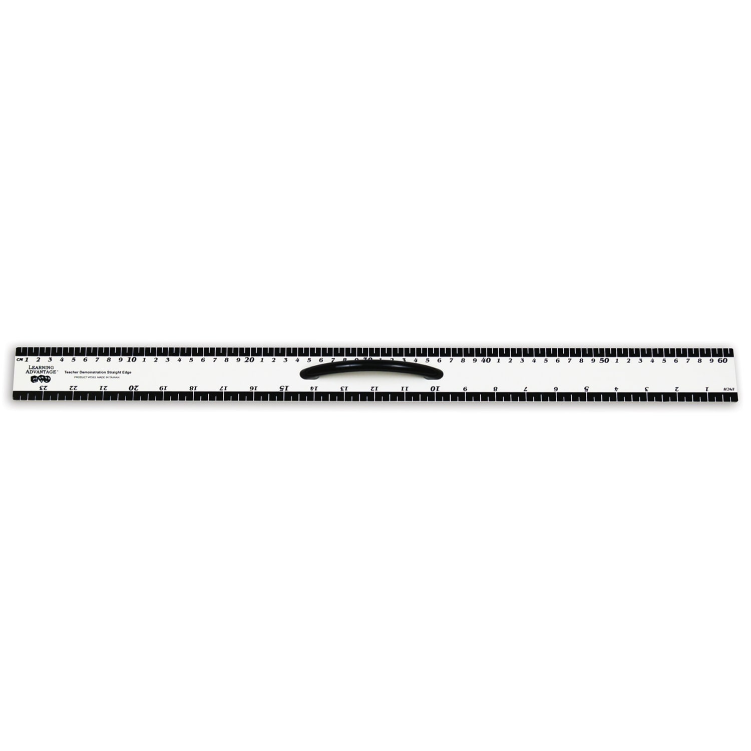 Learning Advantage Magnetic Dry-Erase Straight Edges, 24in, White, Pack Of 2 Straight Edges - Image 4