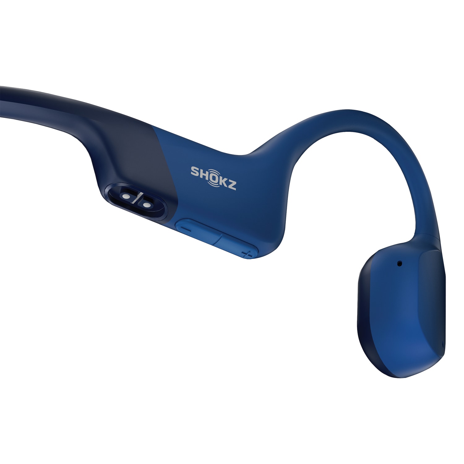 Shokz OpenRun Bone-Conduction Open-Ear Sport Headphones With Microphones, Blue - Image 5
